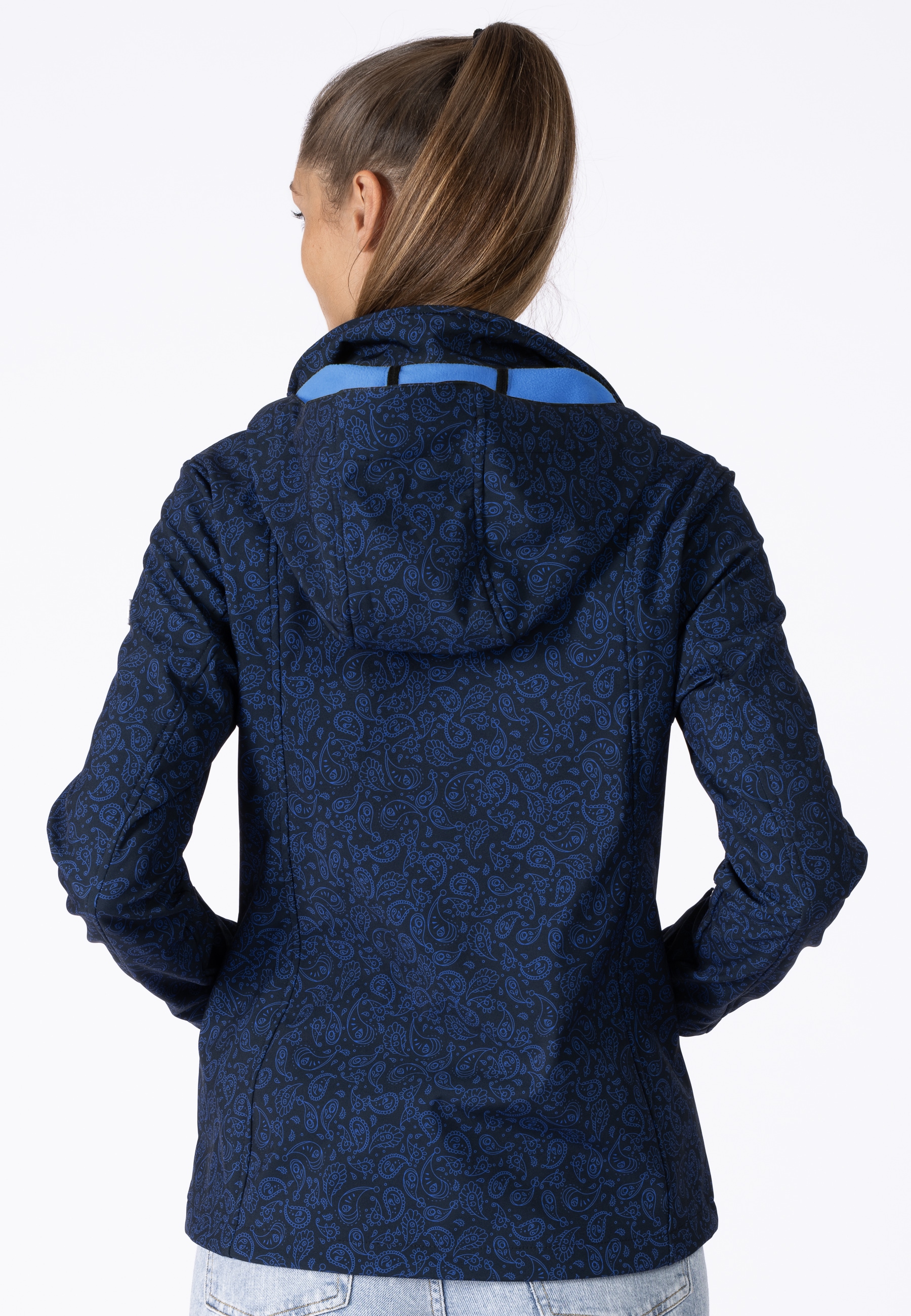 DEPROC Active Softshelljacke »SUN PEAK II WOMEN« mit abnehmbarer Kapuze