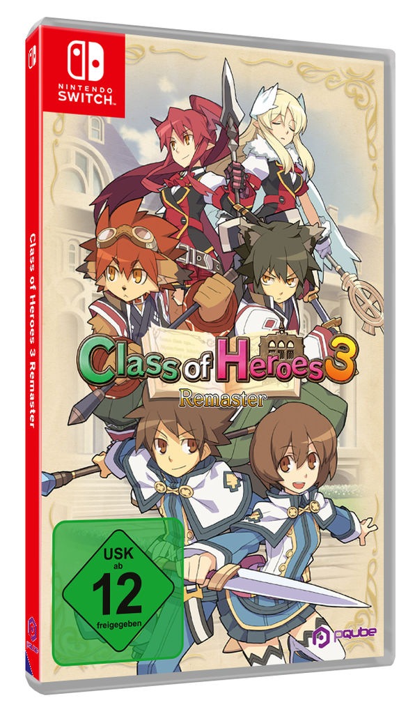 PQube Spielesoftware »Class of Heroes 3 Remaster«, Nintendo Switch