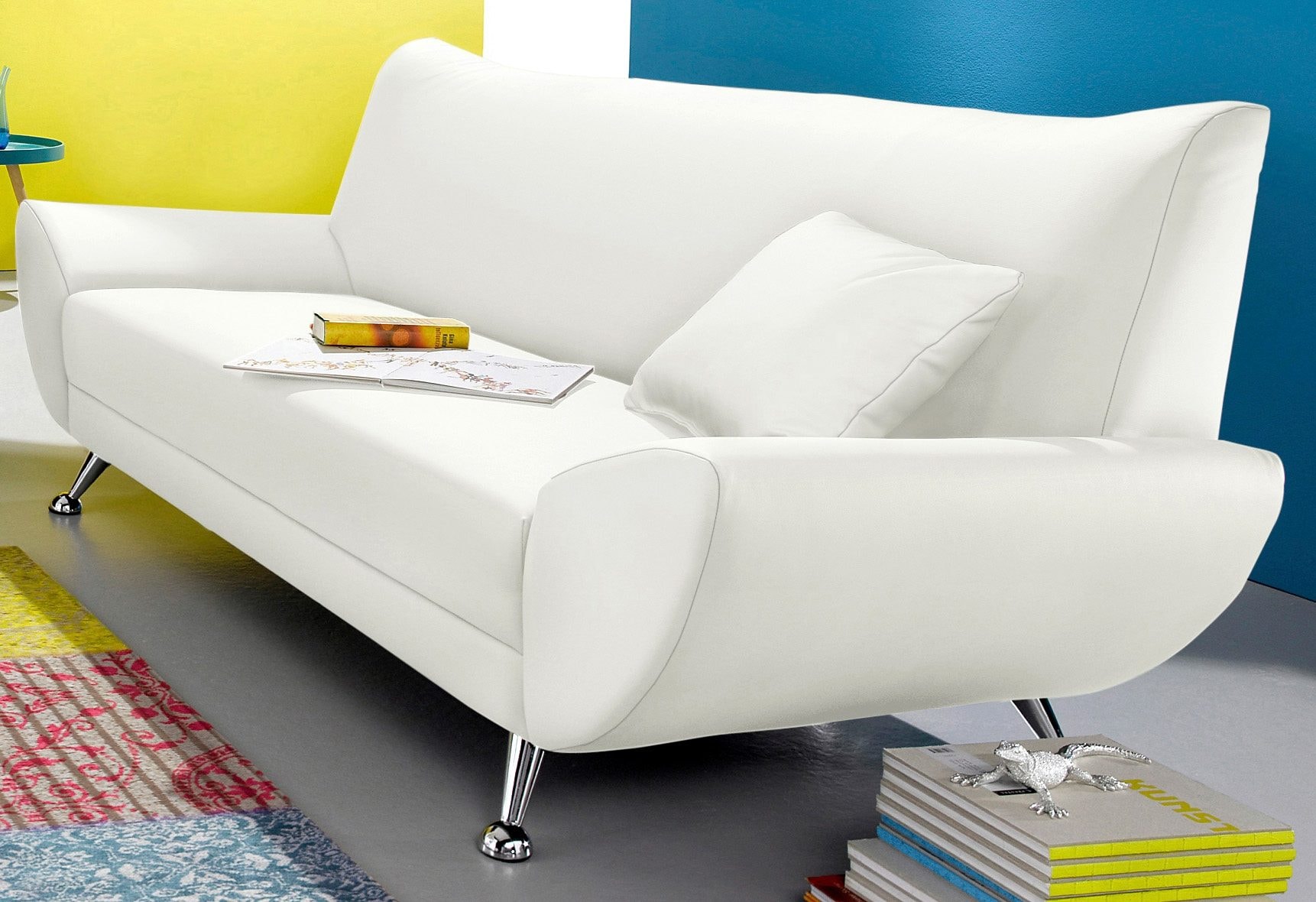 INOSIGN 3-Sitzer »Saltare elegant und komfortabel, toller Designfuß«