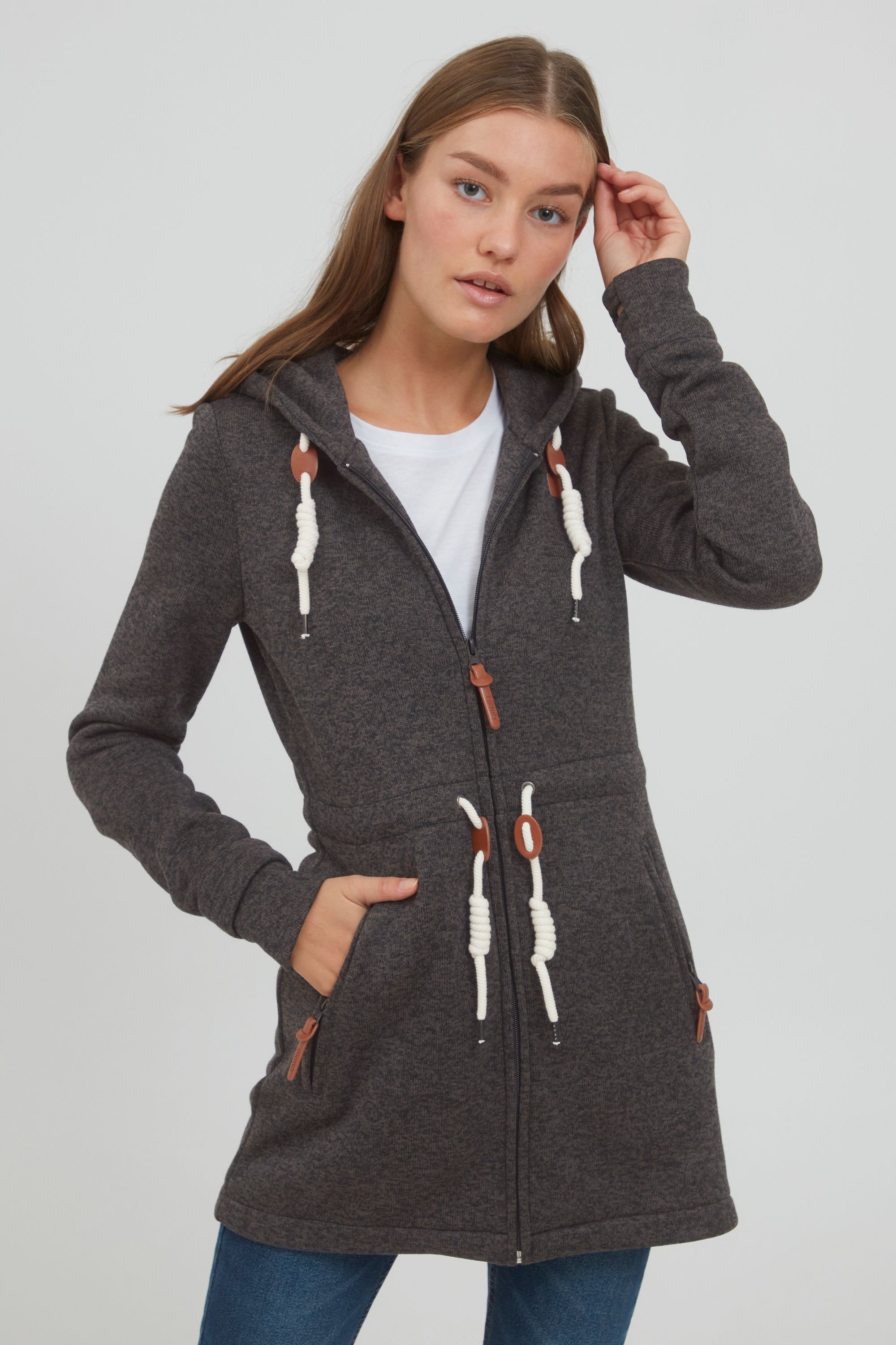 OXMO Strickfleecejacke »Strickfleecejacke OXThora«