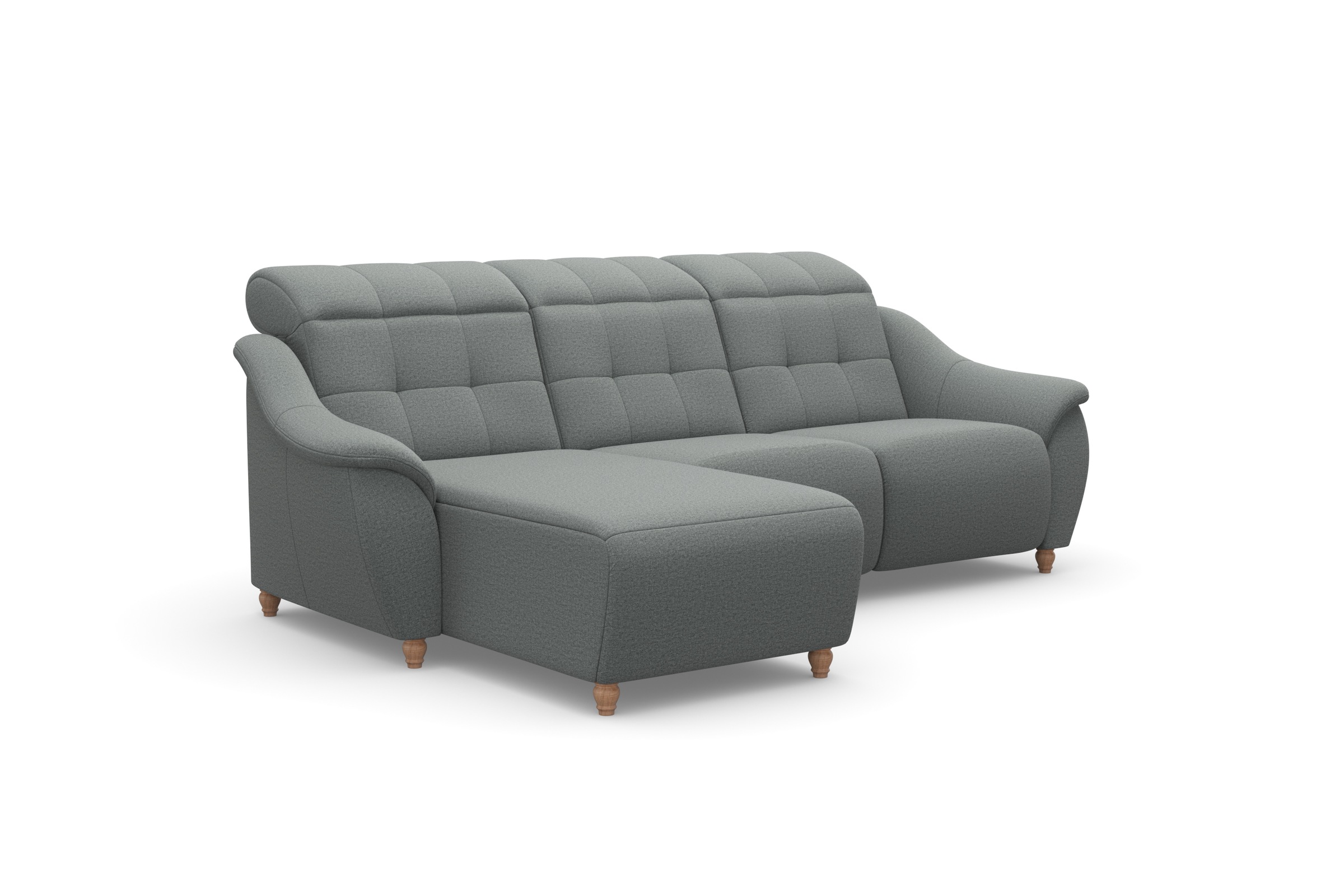 Home affaire Ecksofa »Boston L-Form«, (2 St.), Kopfteilverstellung an jeder Sitzfläche, wahlweise Relaxfunktion