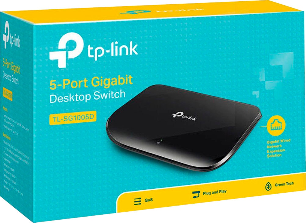 TP-Link Netzwerk-Switch »TL-SG1005D 5-Port Gigabit Desktop Switch«