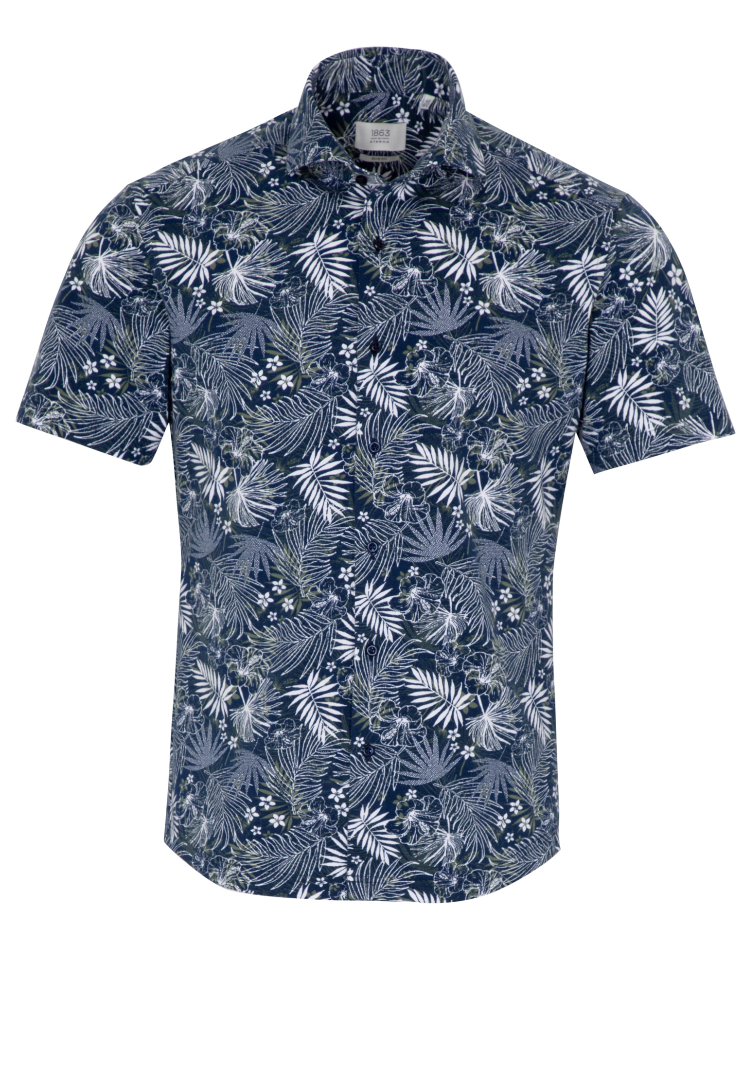 Eterna Kurzarmhemd »SLIM FIT« EASY IRON (bügelleicht)