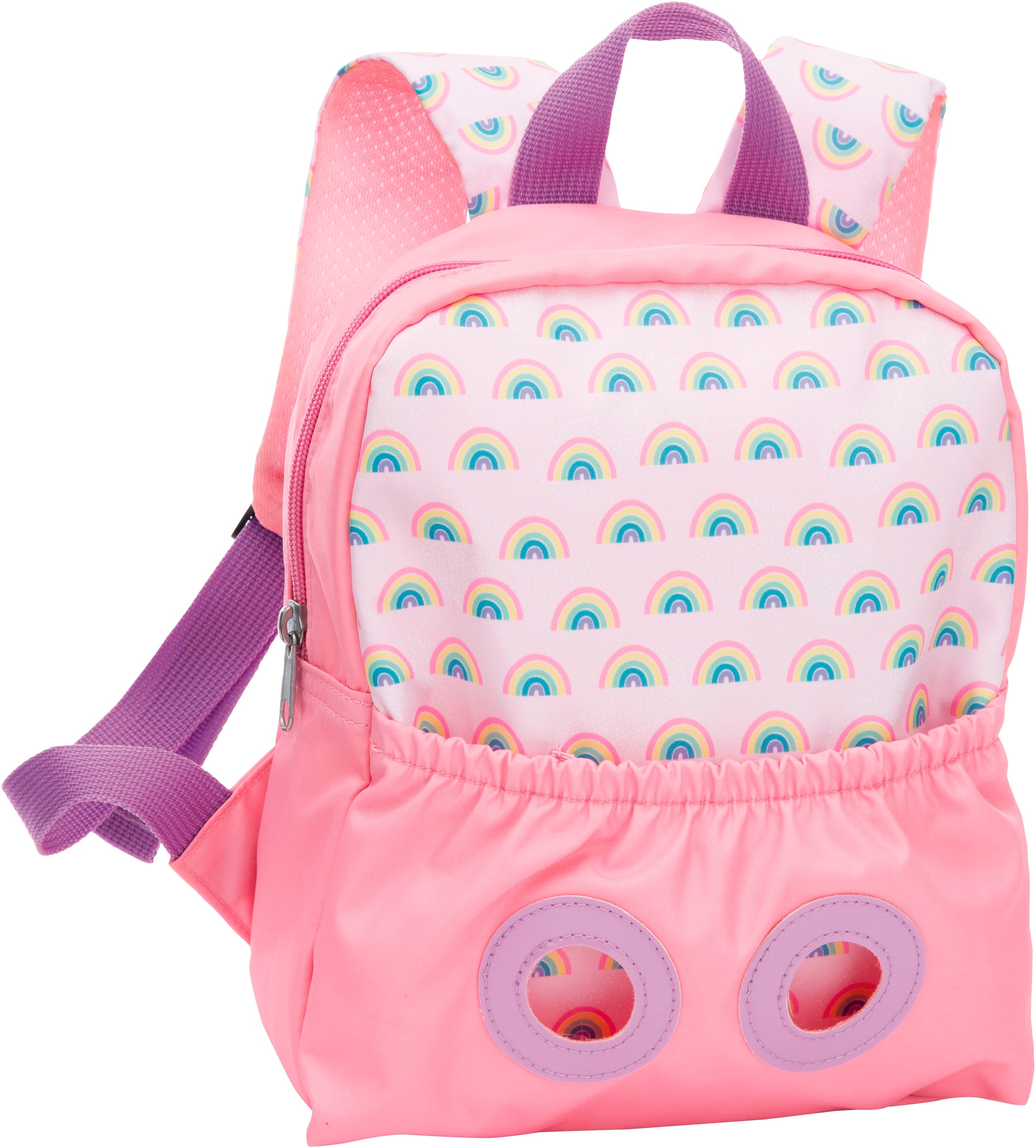 Nici Kinderrucksack »Travel Friends, Rucksack mit Plüsch Waschbär, 25 cm«