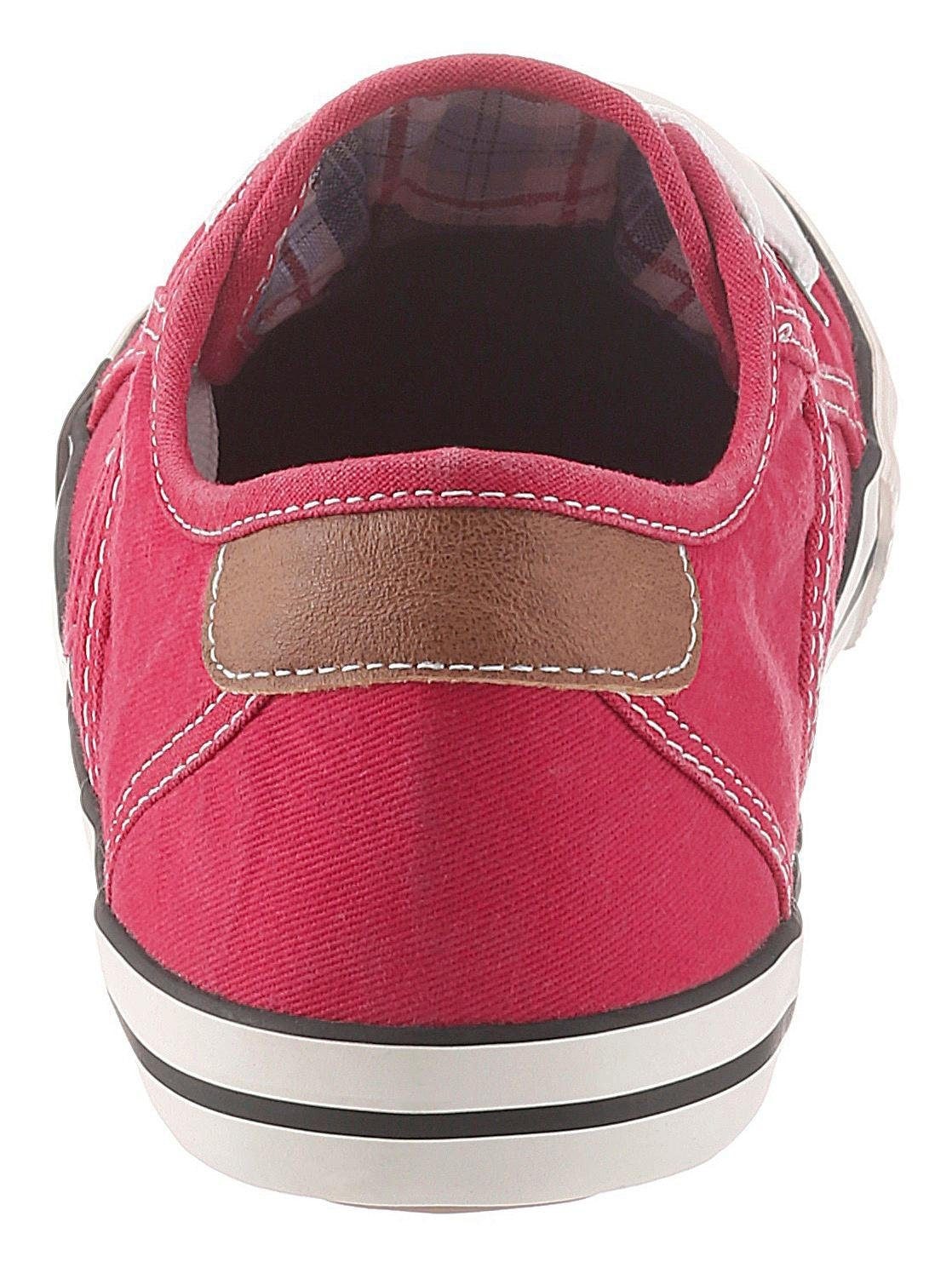 Mustang Shoes Sneaker, Freizeitschuh, Halbschuh, Schnürschuh mit Mustang Markenlabel