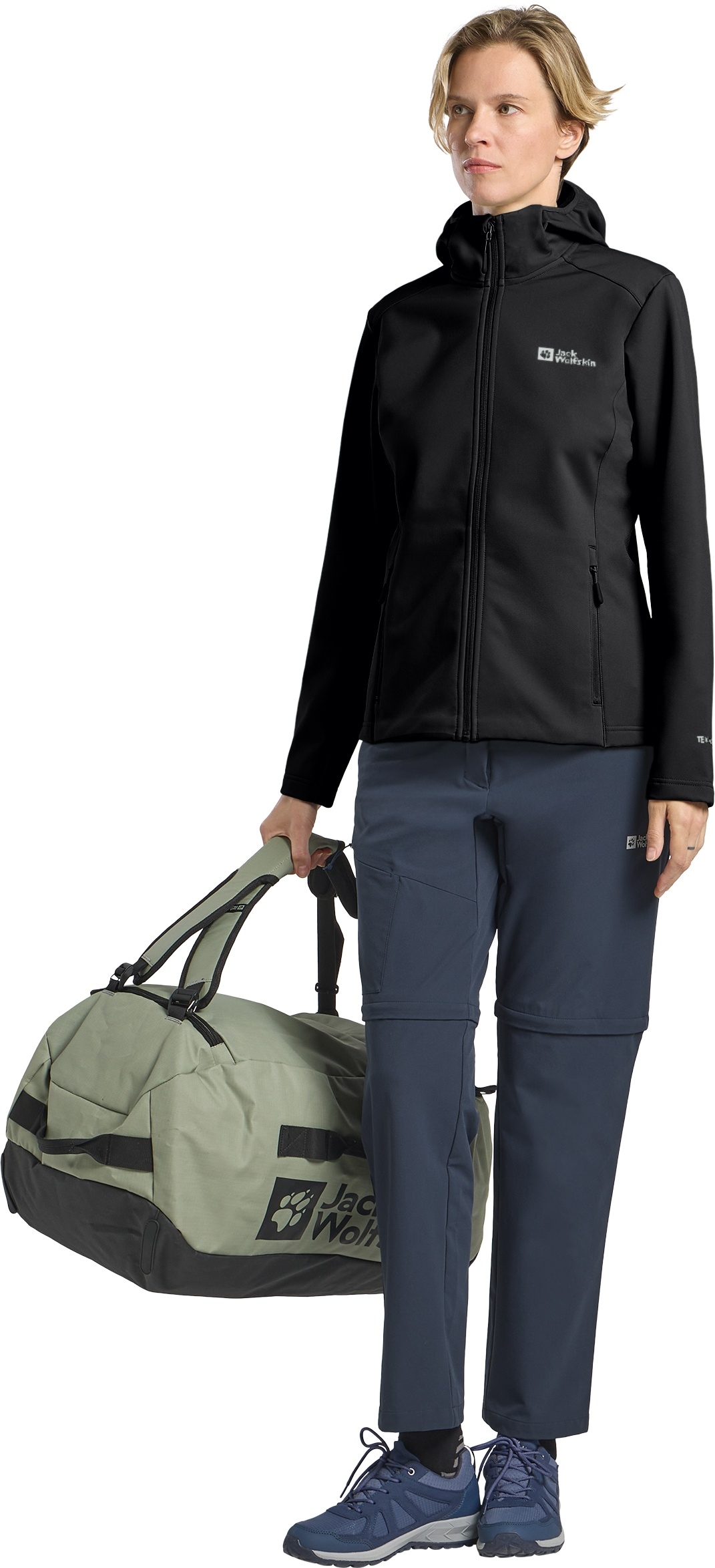 Jack Wolfskin Funktionsjacke »BORNBERG HOODY W«, mit Kapuze