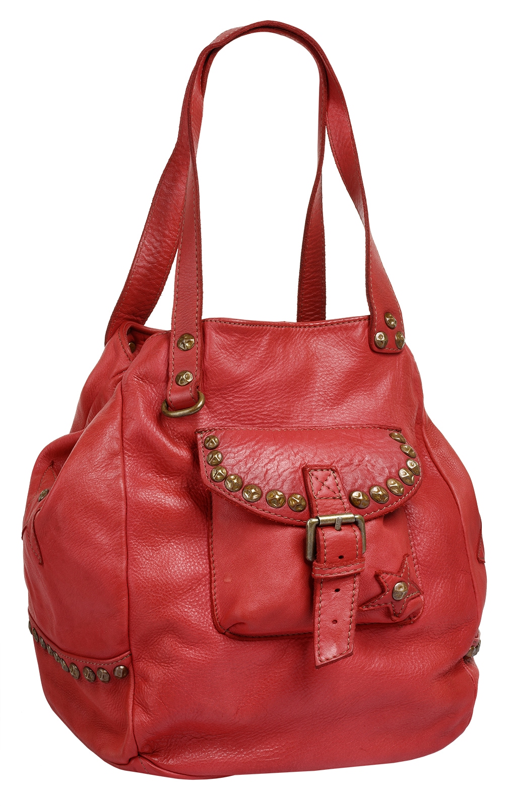 Samantha Look Shopper, echt Leder, Made in Italy