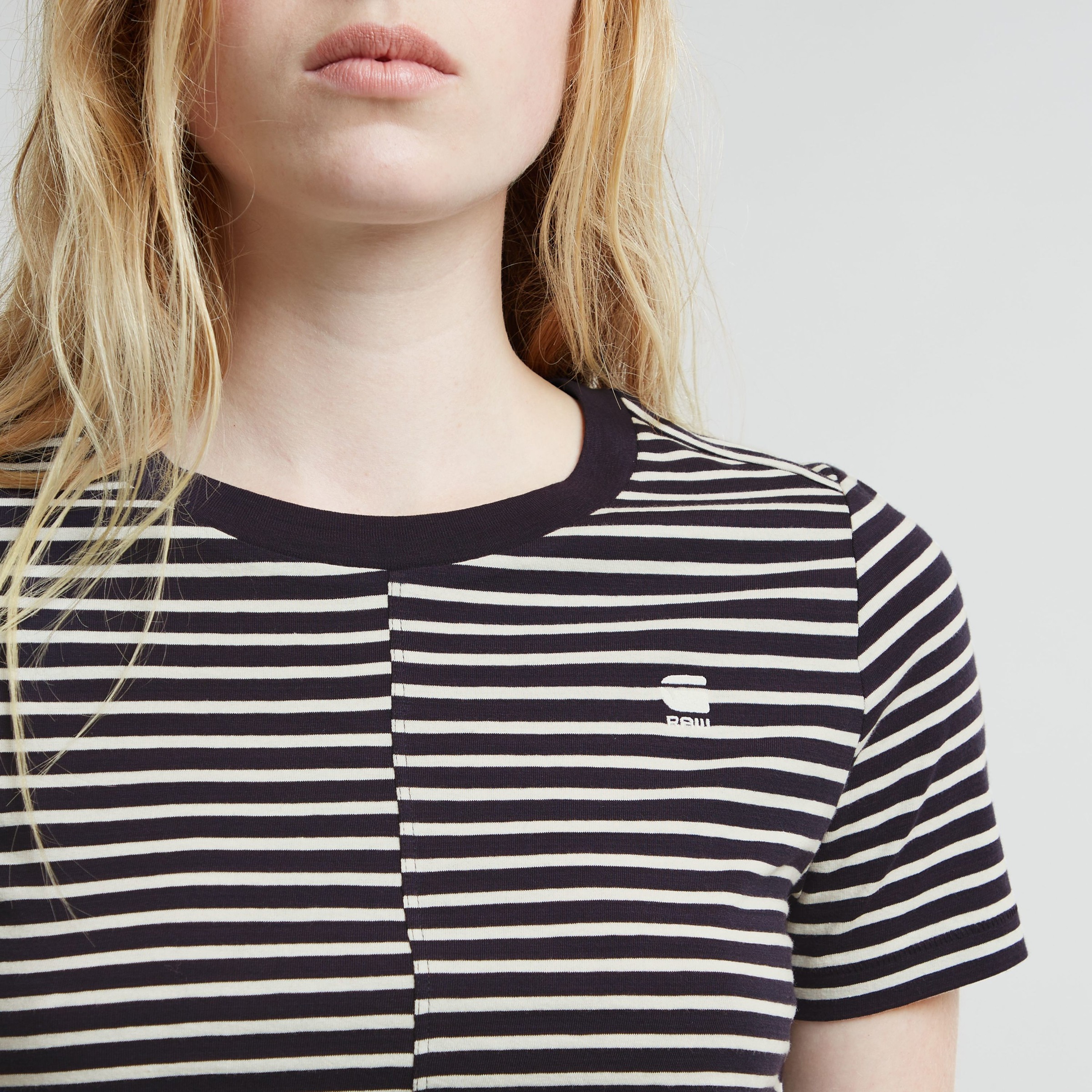 G-STAR T-Shirt »Front seam stripe r t wmn«