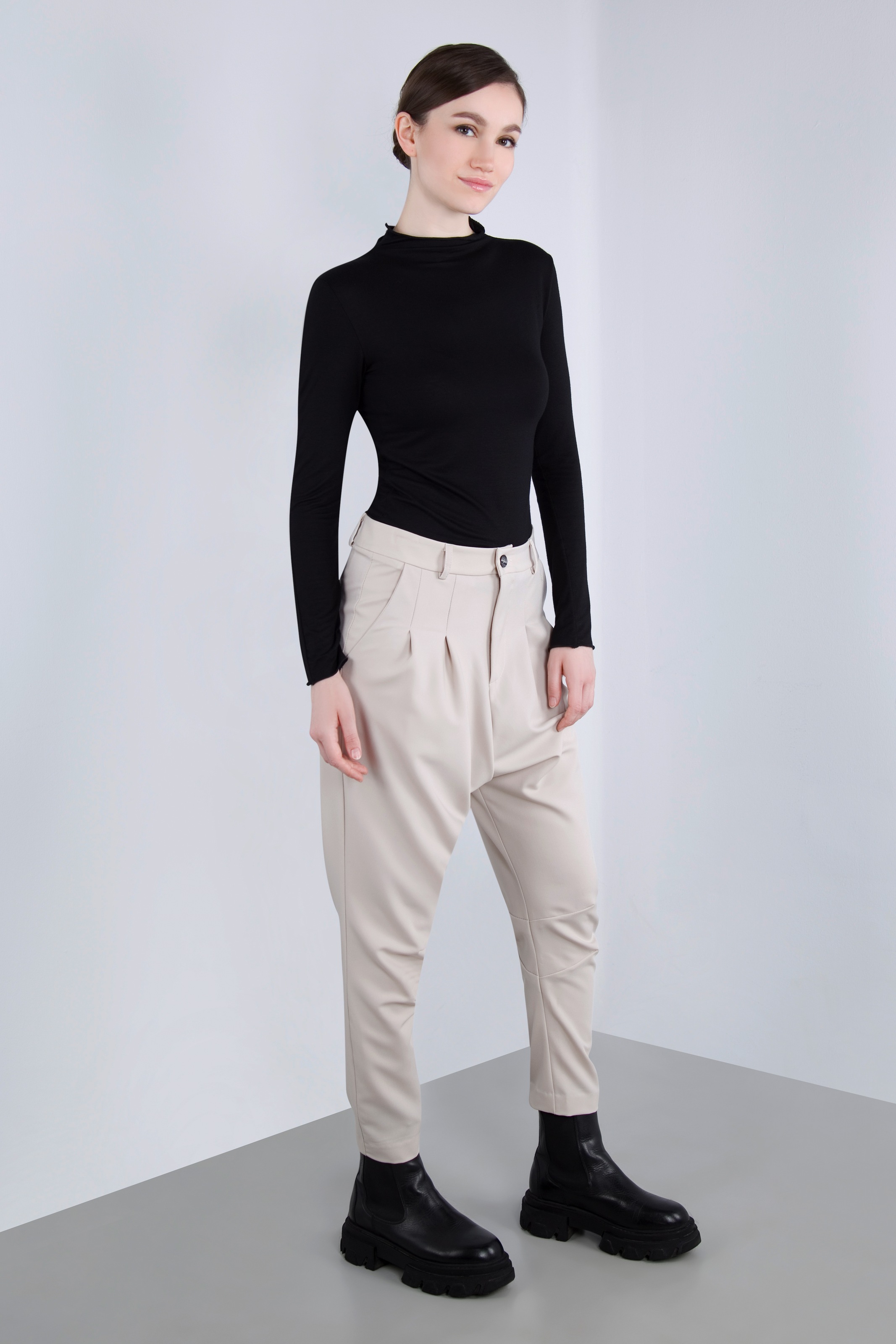 IMPERIAL Bundfaltenhose