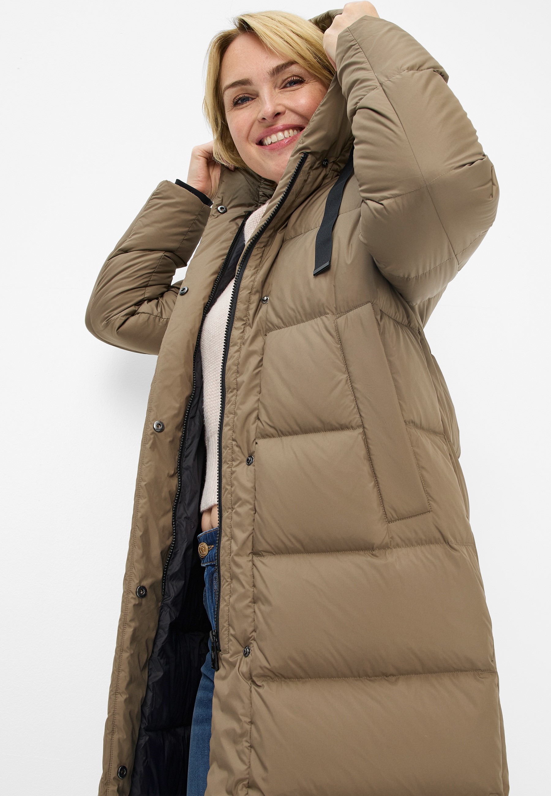 Fuchs Schmitt Steppmantel »Steppmantel« mit Kapuze