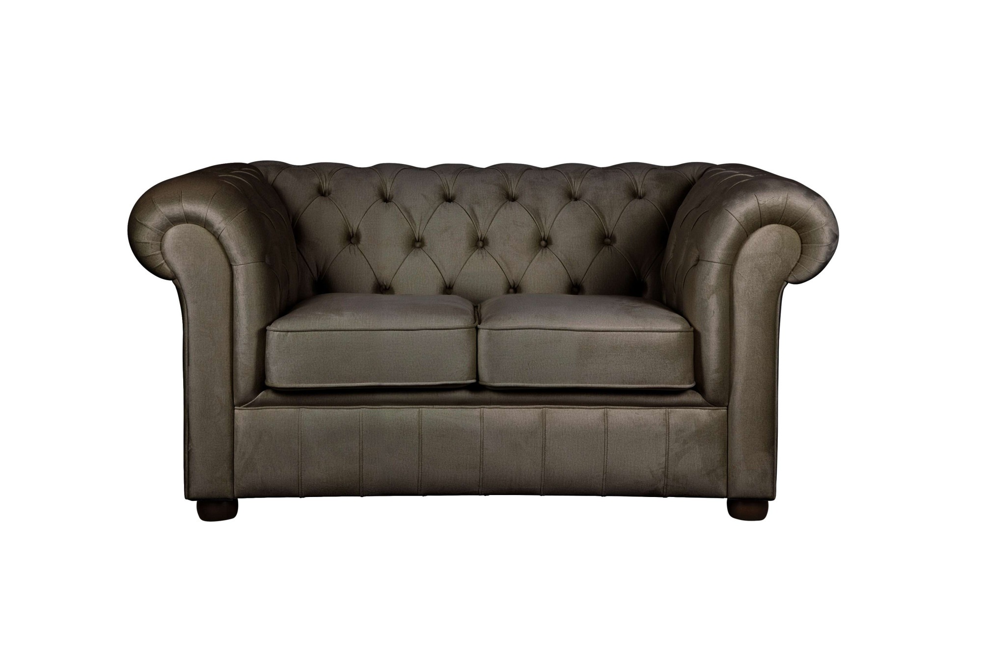Home affaire 2-Sitzer »CHARENTE, Chesterfield-Sofa, Wellenfederung, Maße: B/T/H: 147/89/74 cm«, mit edler Knopfheftung und typischen Armlehnen