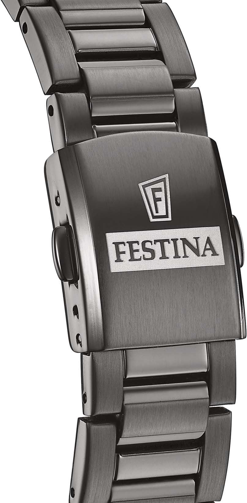 Festina Automatikuhr »Automatik«, Armbanduhr, Herrenuhr, mechanische Uhr, Edelstahlarmband, Saphirglas