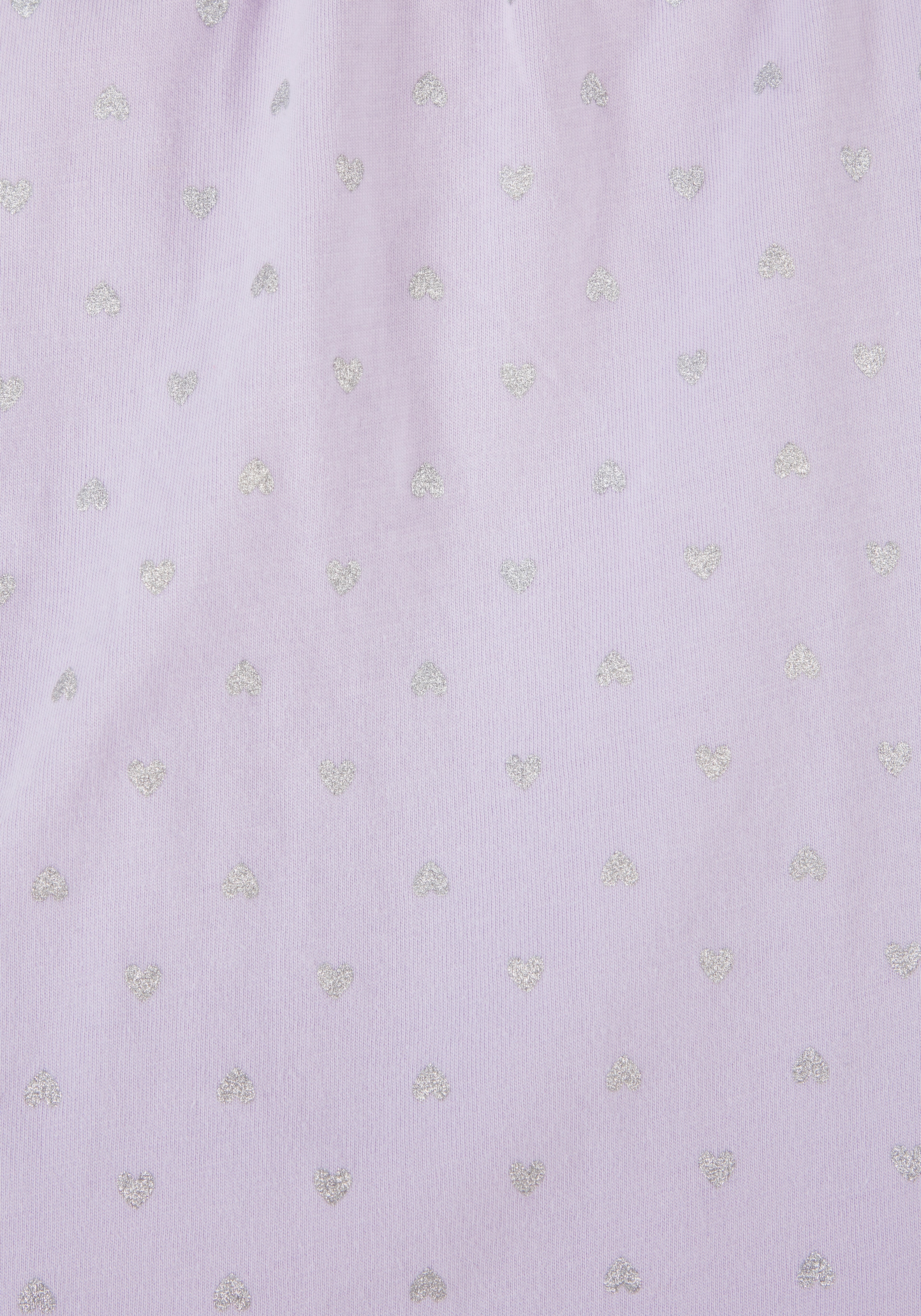 Buffalo Pyjama 2 Stück, 4 Mädchen - kurzer Schlafanzug mit Glitzerherzen