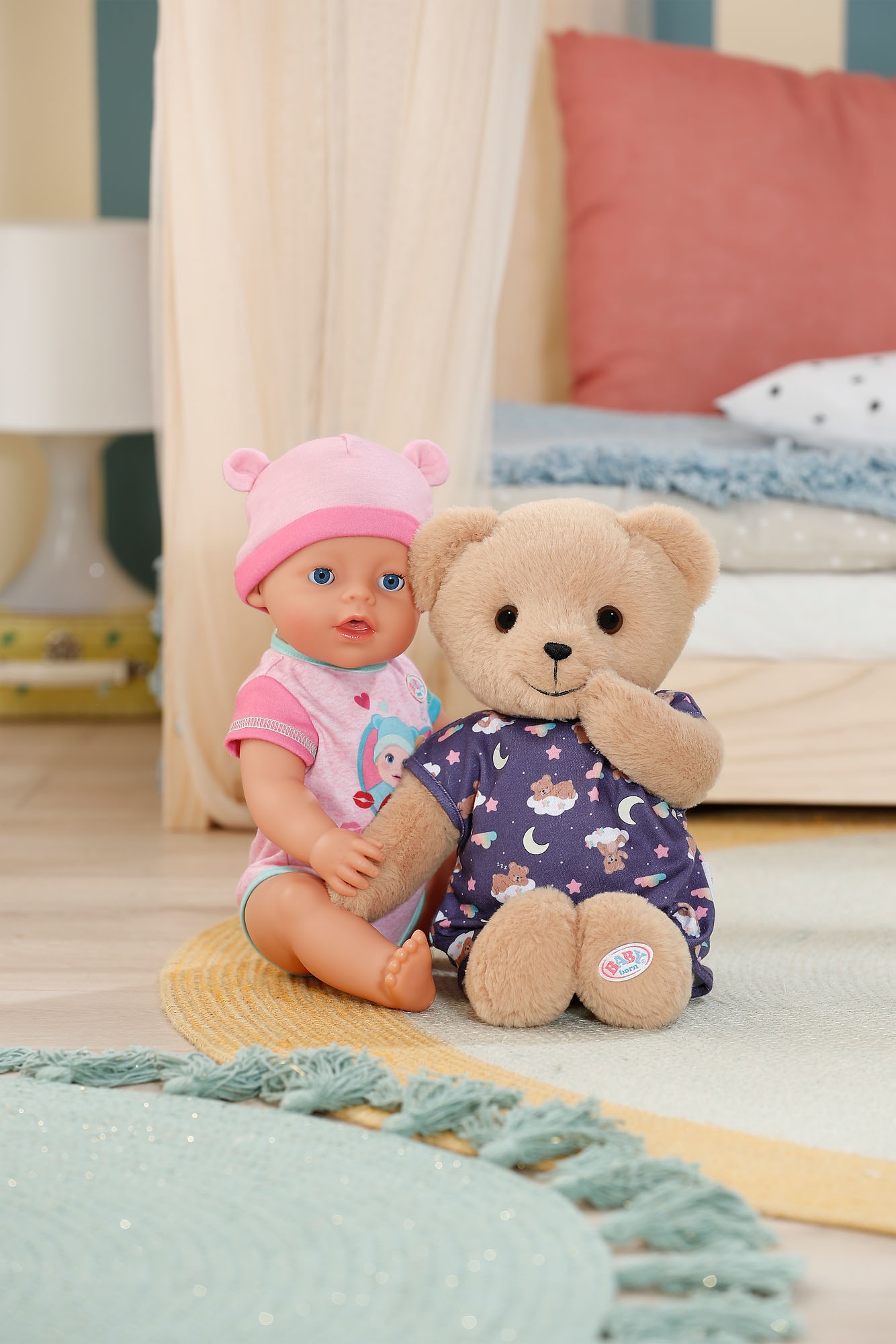 Baby Born Kuscheltier »Teddy mit leuchtendem Schlafanzug«