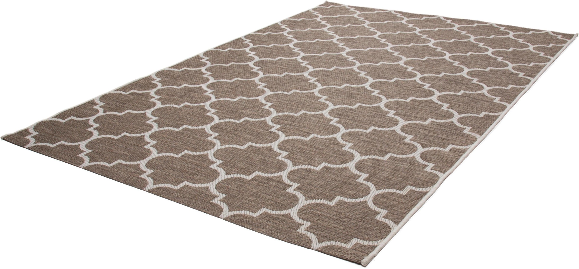 my home Teppich »Valon« rechteckig 7 mm Höhe Indoor und Outdoor geeignet, Wohnzimmer