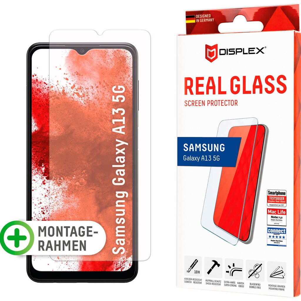 Displex Displayschutzglas »Real Glass für Samsung Galaxy A13 5G«, (1 St.)