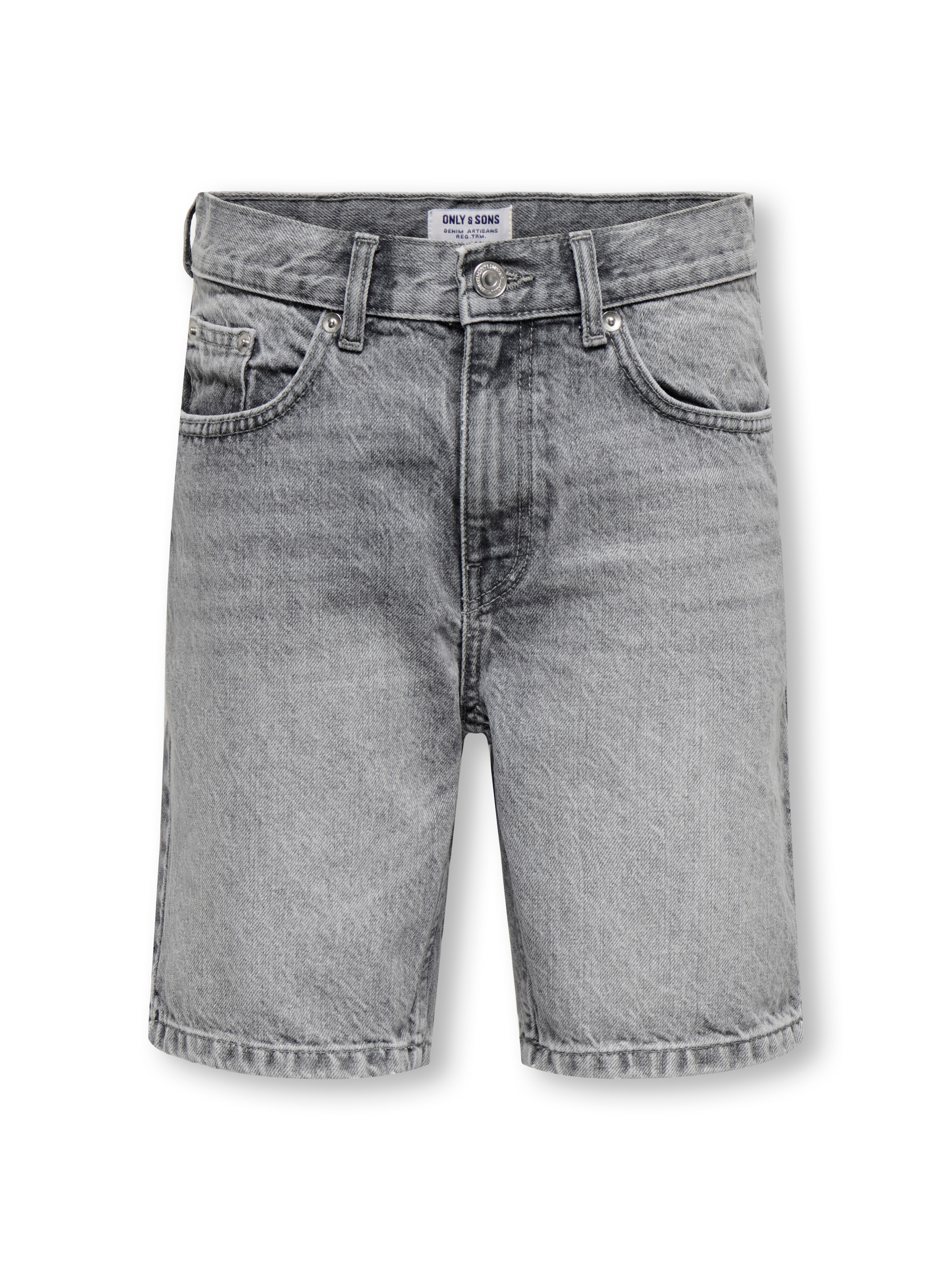 ONLY & SONS junior Jeansbermudas »OSJEDGE MG 2790 TAI DNM SHORTS NOOS« Baumwolle