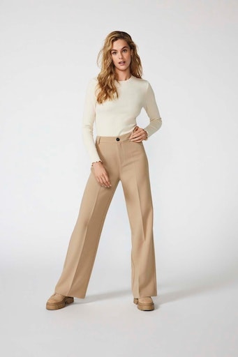 ONLY Anzughose »ONLFLAX ♕ PANT STRAIGHT HW NOOS« bei TLR