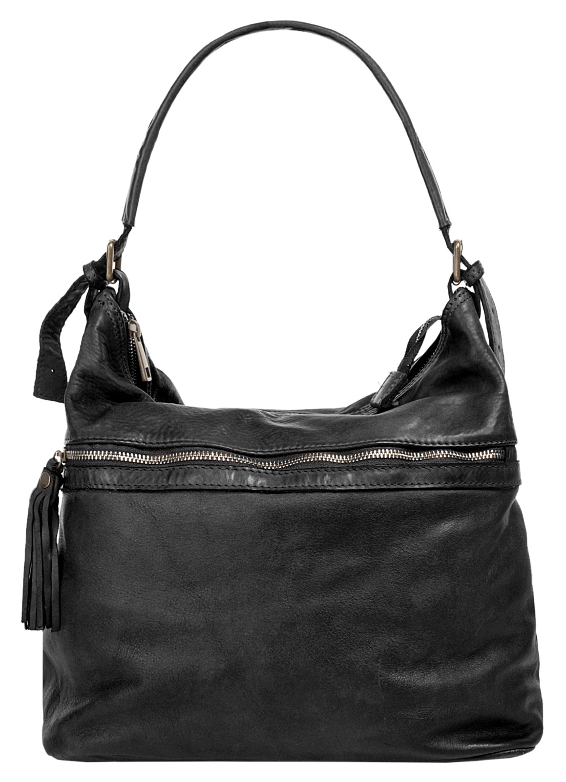 Samantha Look Shopper echt Leder, Made in Italy