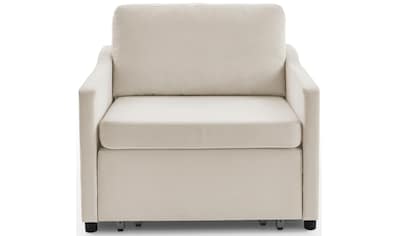 ATLANTIC home collection XXL-Sessel, Sessel mit Bettfunktion in modernem Cordstoff kaufen