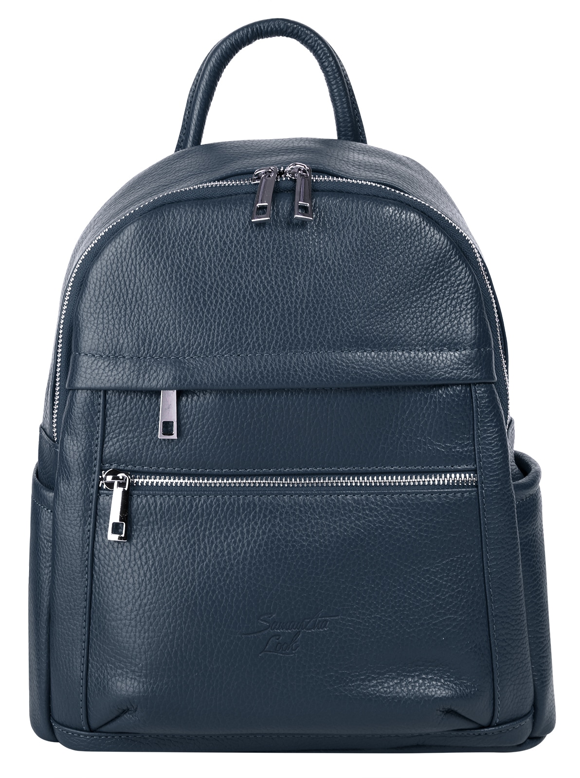 Samantha Look Cityrucksack, echt Leder, Made in Italy