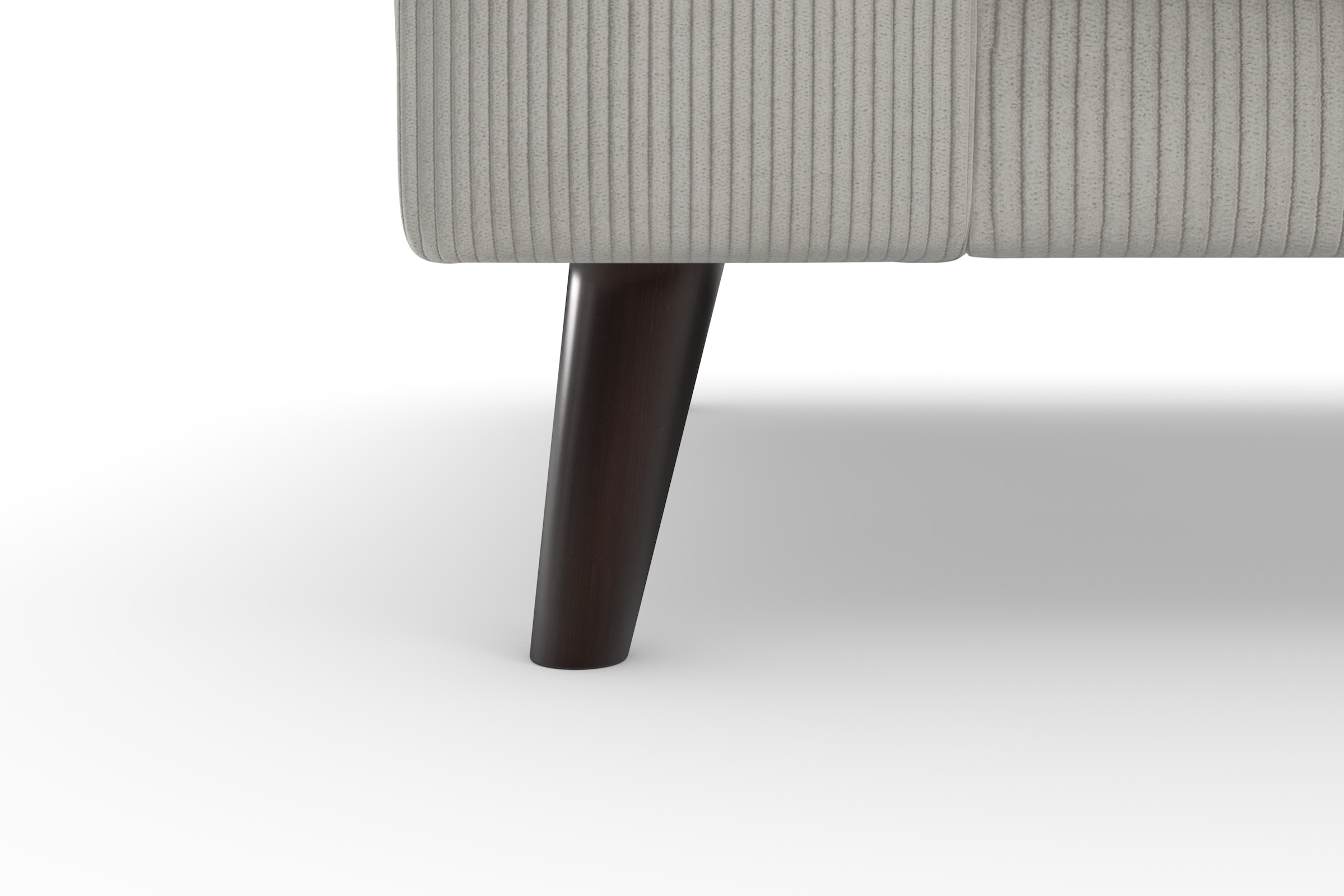 TRENDMANUFAKTUR Ecksofa »Lumber Jack, elegantes Designsofa, zeitlos modern, hoher Sitzkomfort«, wahlweise mit Bettfunktion u. Bettkasten, L-Form