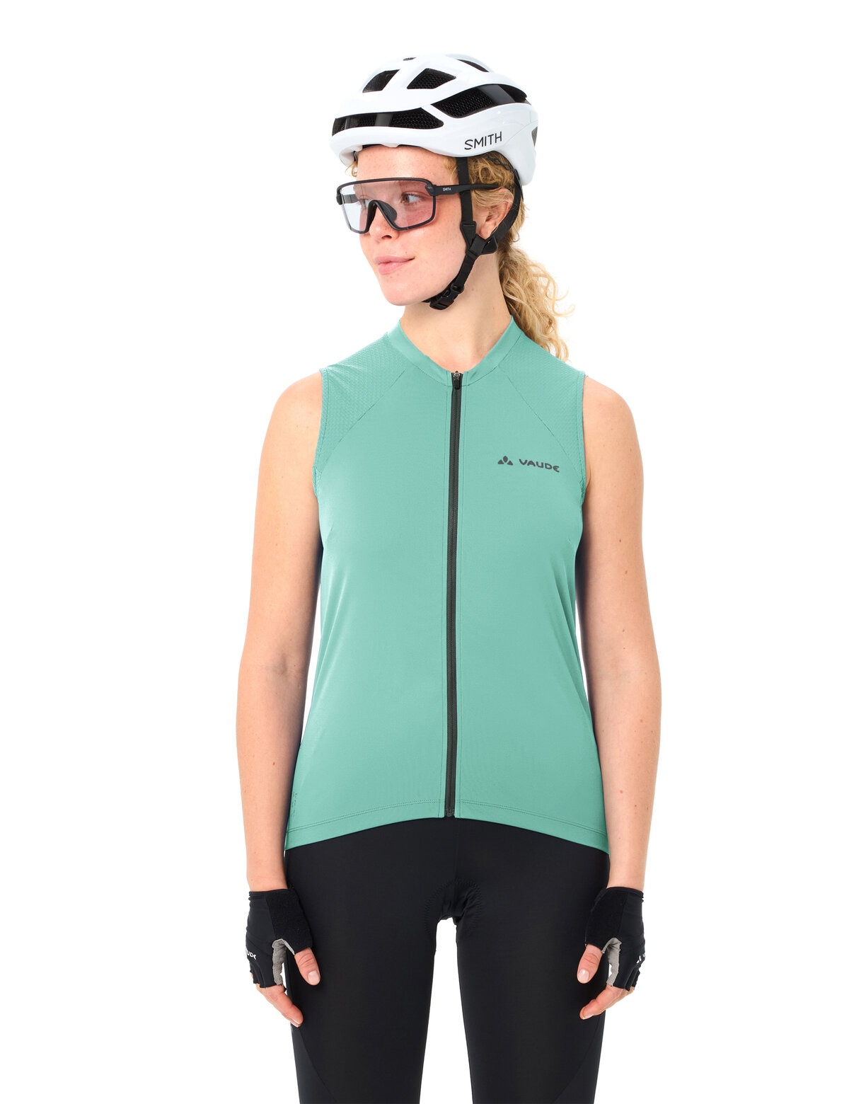 VAUDE »WOMEN'S MATERA FZ TRICOT SL« für Radfahren, mit Frontreißverschluss, schnelltrocknendes Material