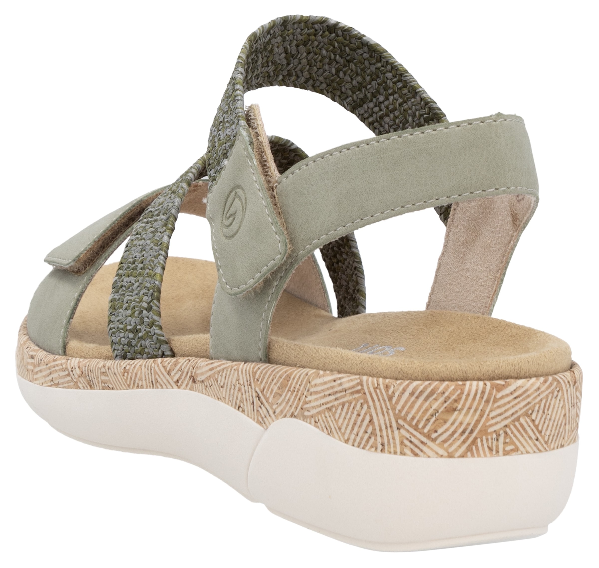 Remonte Keilsandalette  Riemchensandale, Bequemschuh, Sommerschuh mit Soft-Fußbett