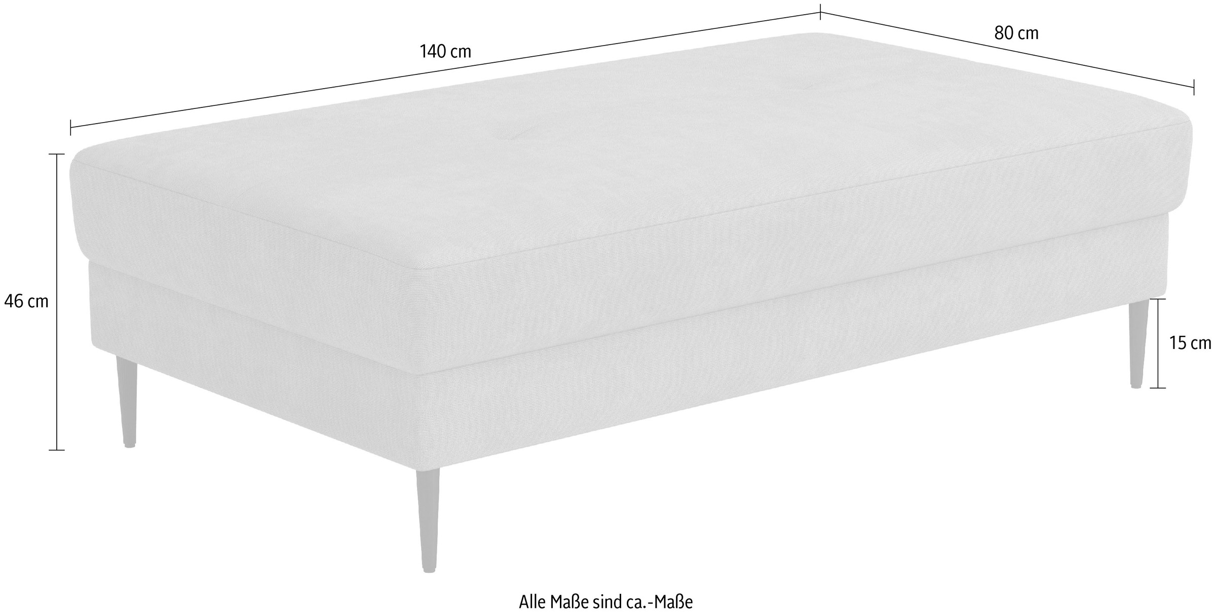 Trends by HG Hocker »Summer« 1 Stk. tlg. in Cord-Stoff mit Metallfuß