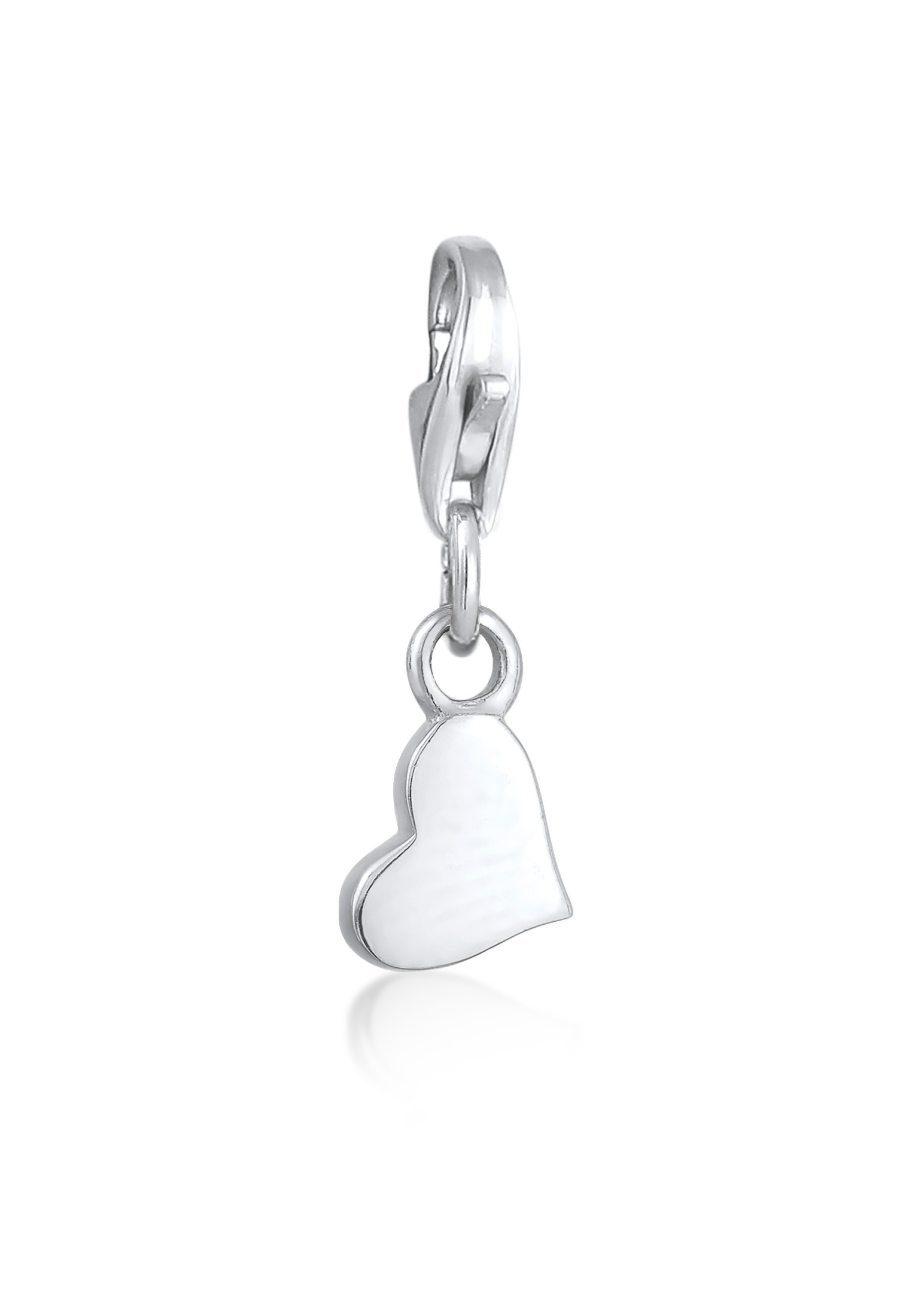 Nenalina Charm-Einhänger »Charm Herz Anhänger Liebe 925 Silber«