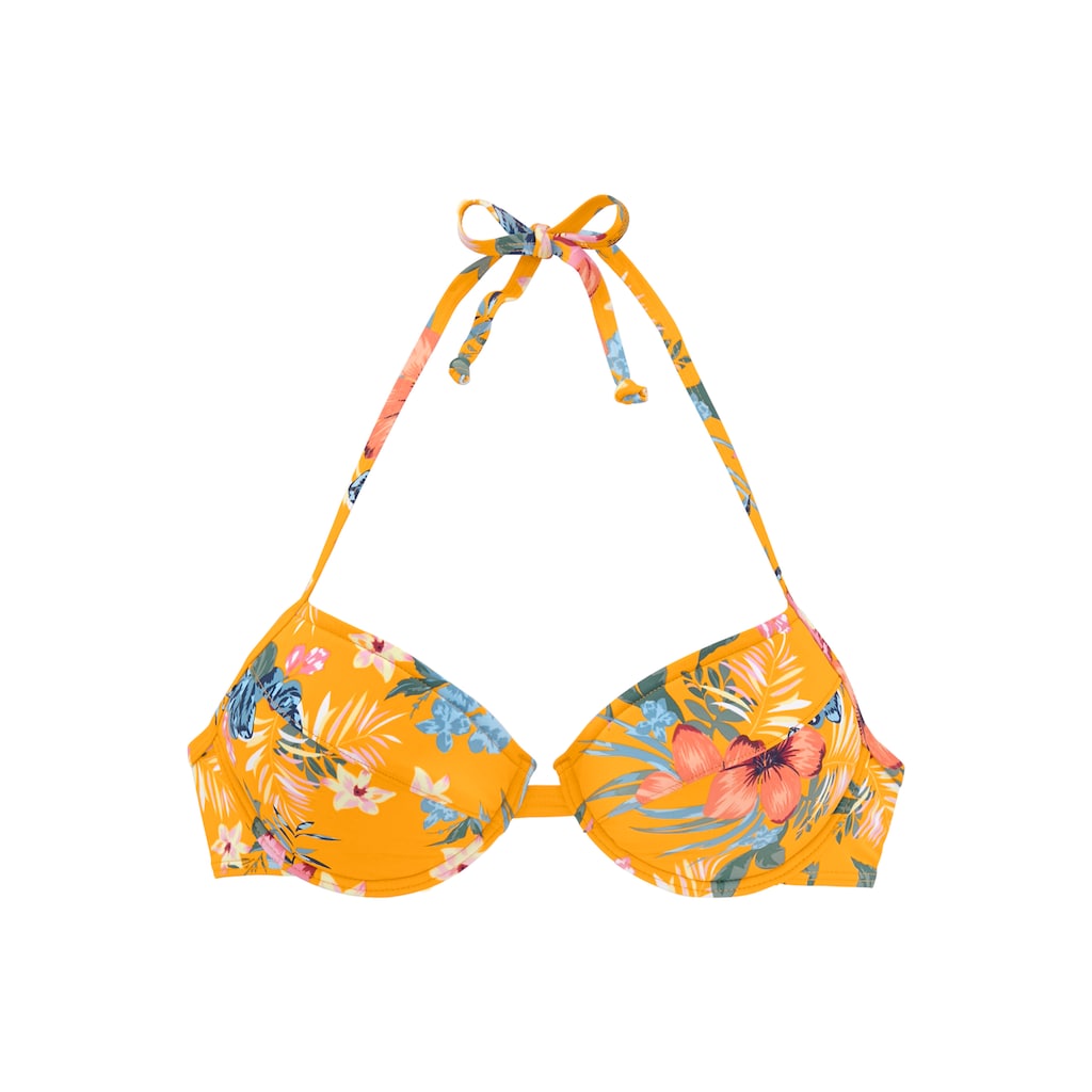 Bench. Push-Up-Bikini-Top »Maui« mit floralem Design PN8530