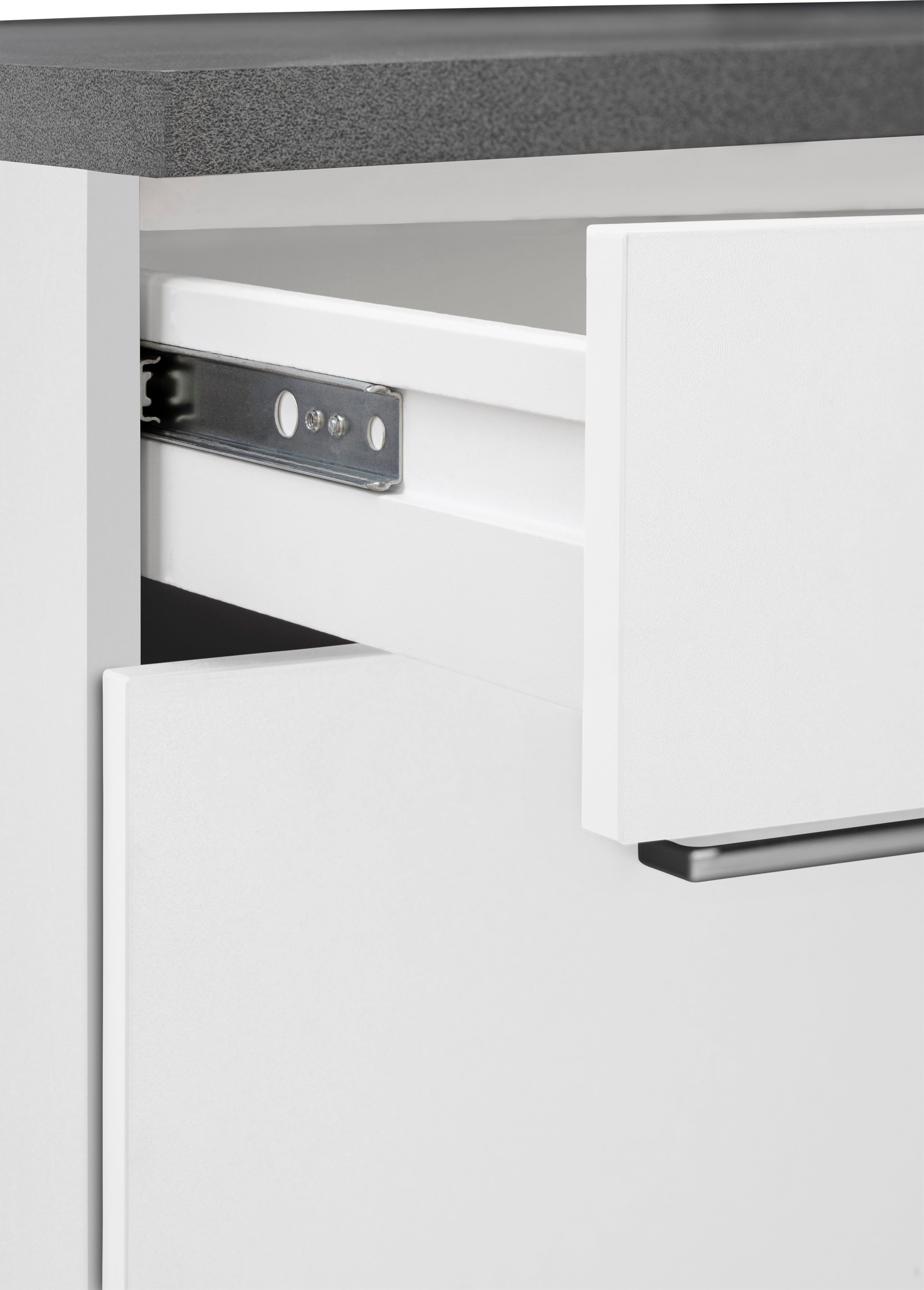 KOCHSTATION Winkelküche »KS-Paris«, ohne E-Geräte, Stellbreite 220/280 cm