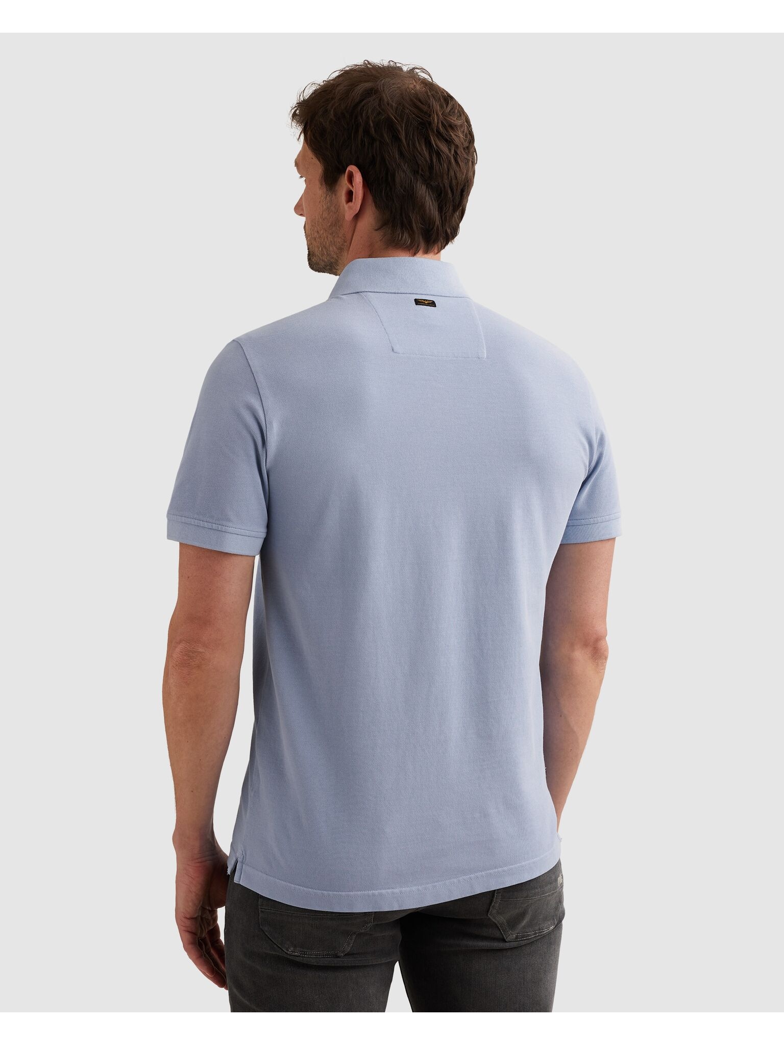 PME LEGEND Poloshirt »Short sleeve polo pique garment dyed« Piqué aus trageangenehmer Baumwolle