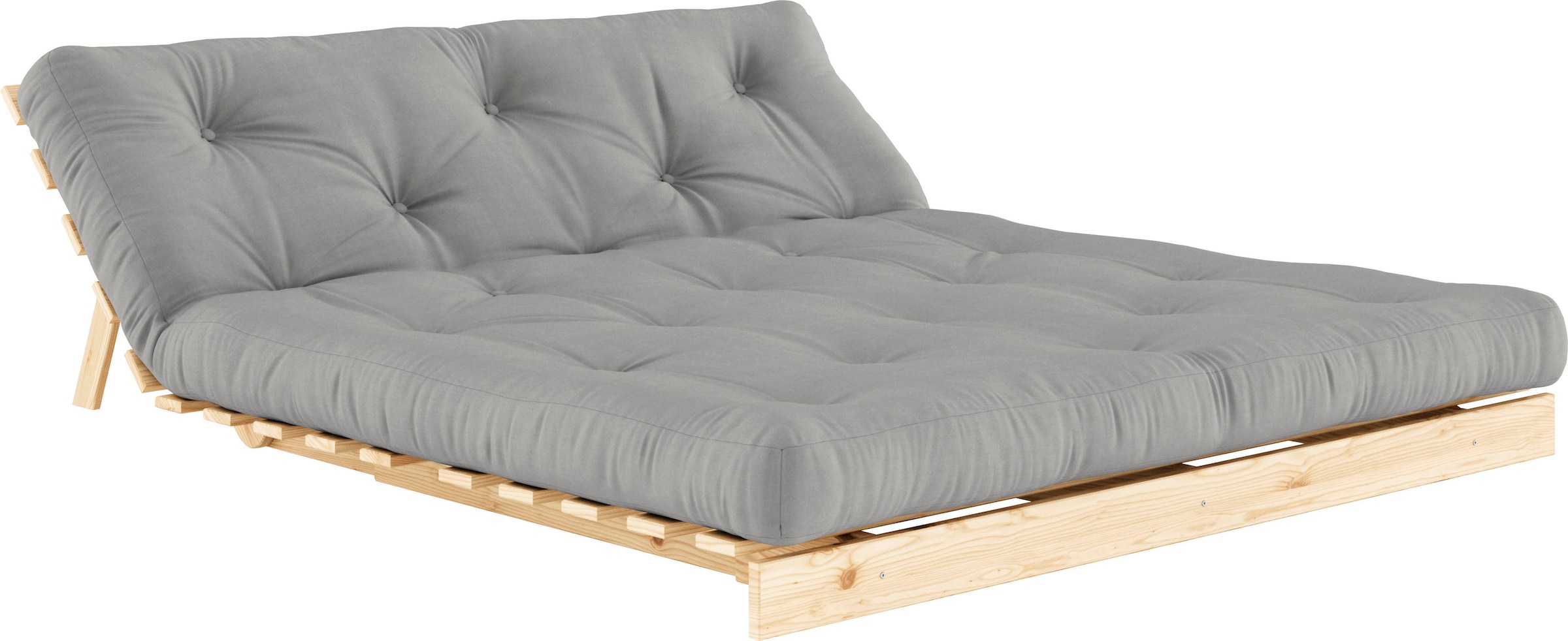 Karup Design Daybett »Roots Schlafsofa, Gästebett, Sofa inkl. Futonmatratze«, Liegefläche 90/140/160 x200 cm, FSC® zertifizierte Kiefer