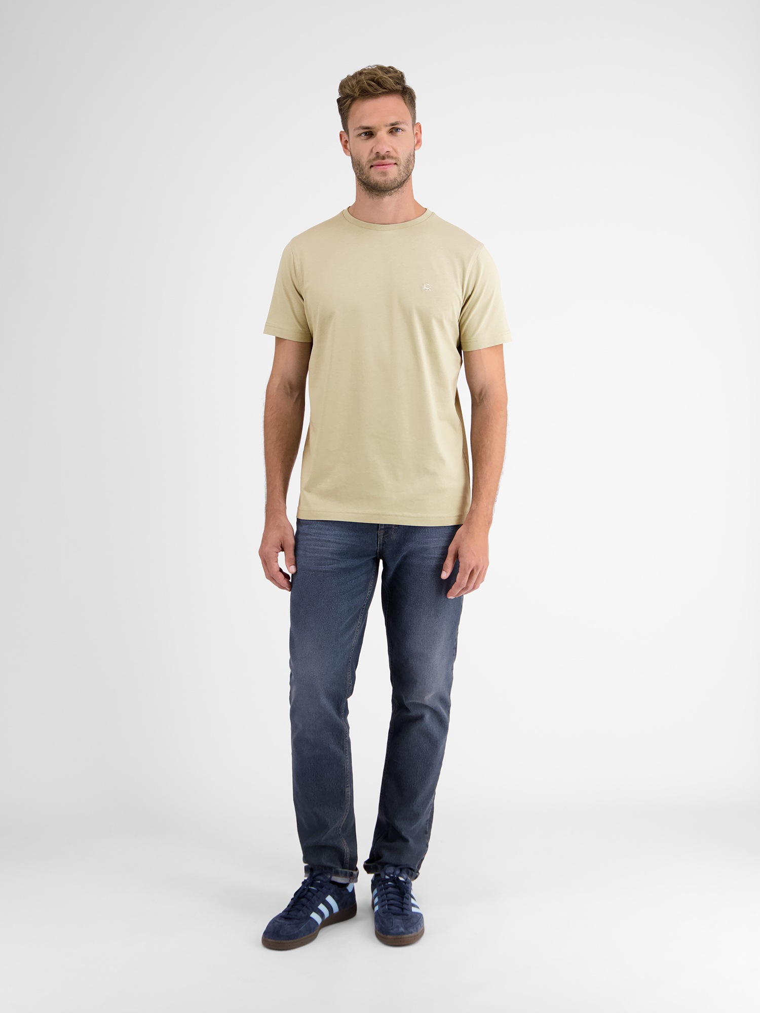 LERROS T-Shirt »LERROS Basic T-Shirt in vielen Farben«