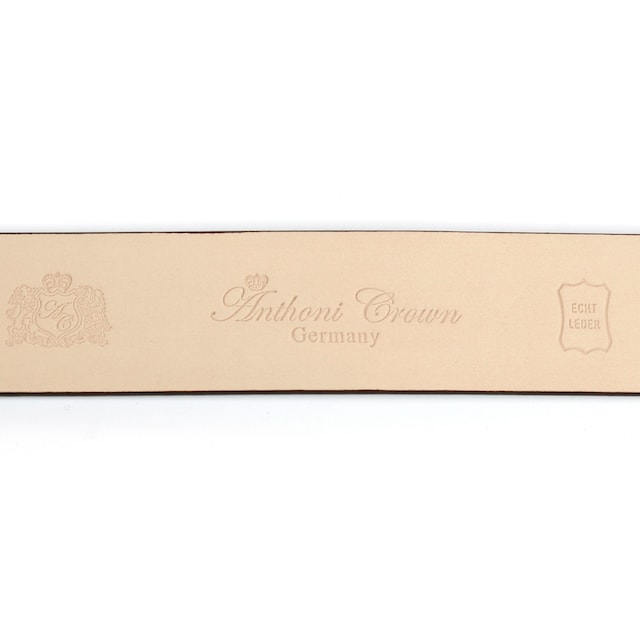 UNIVERSAL | Crown Form bestellen Lackledergürtel in schmaler Anthoni Ledergürtel,