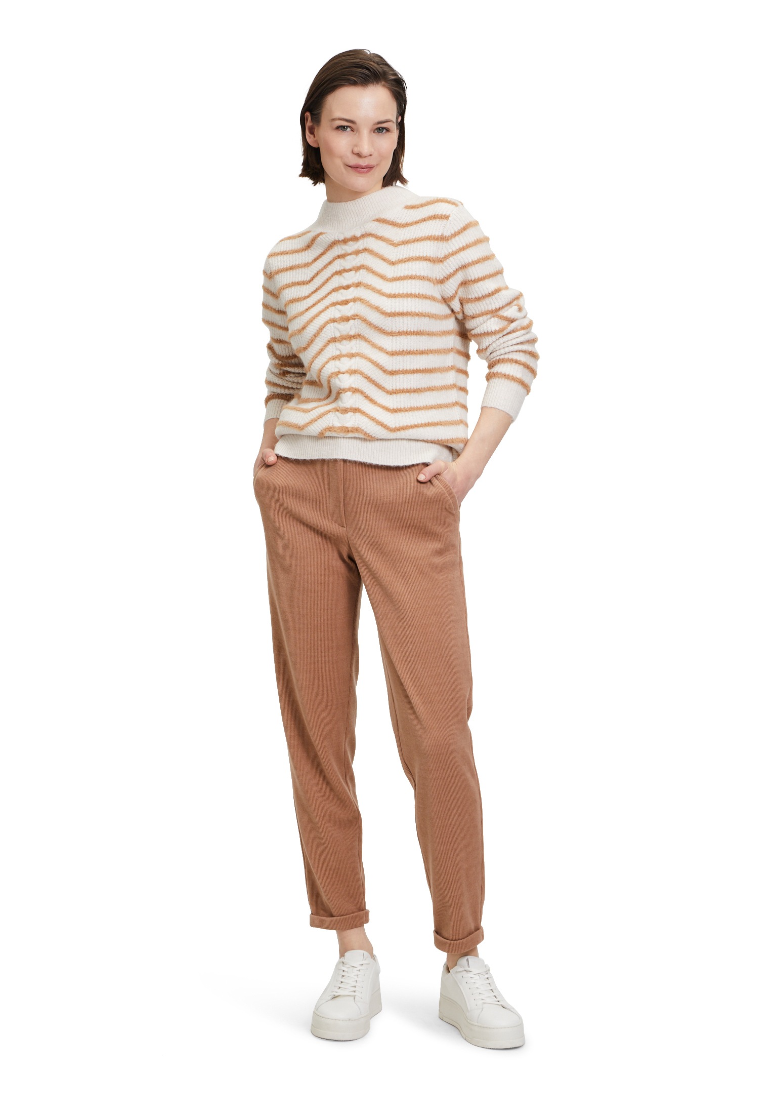 Betty&Co Relaxhose »Casual-Hose mit Struktur«