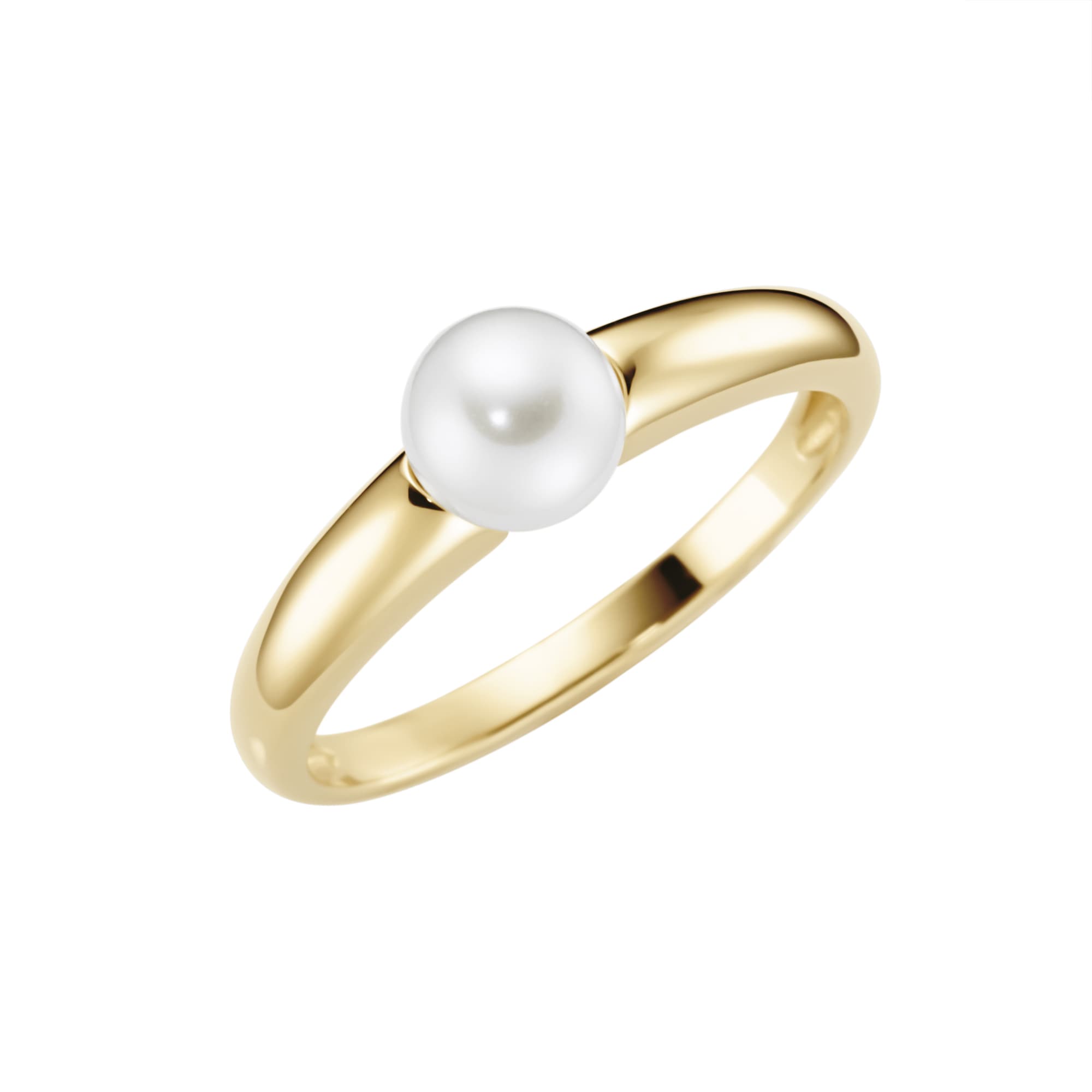 Perlenring »Ring mit Süßwasserperle, Gold 585«