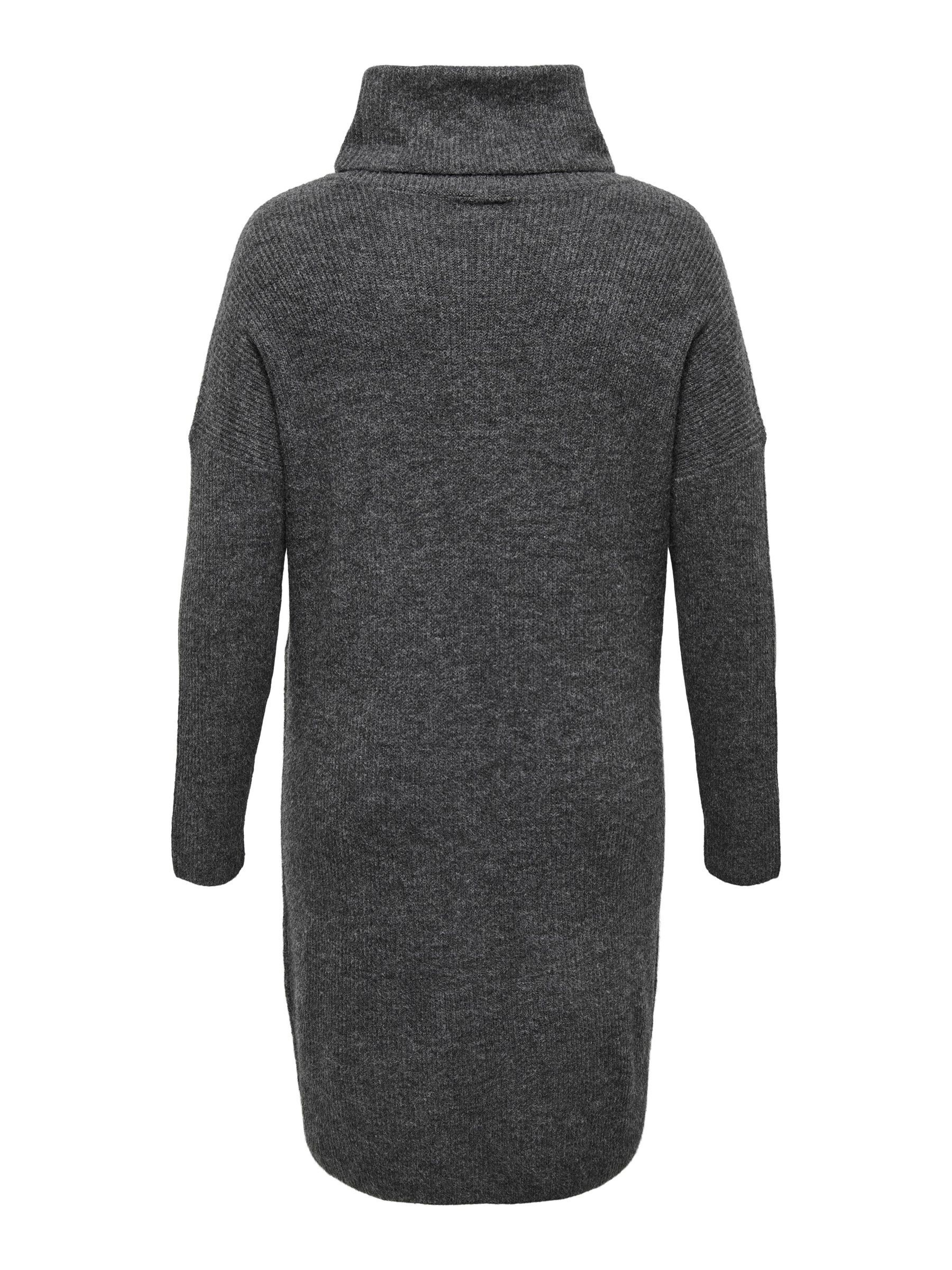 ONLY CARMAKOMA Strickkleid »CARJANA L/S COWLNCK DRESS WOOL KNT«