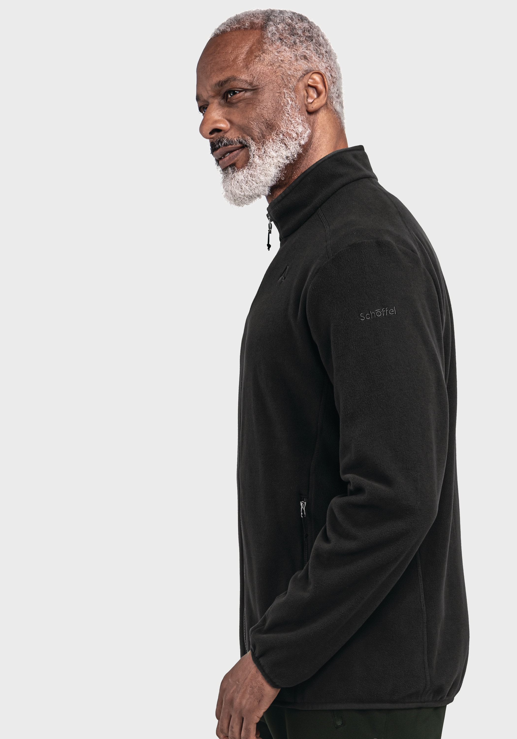 Schöffel Fleecejacke »Hiking Fleece Jk Style Ash MNS« ohne Kapuze