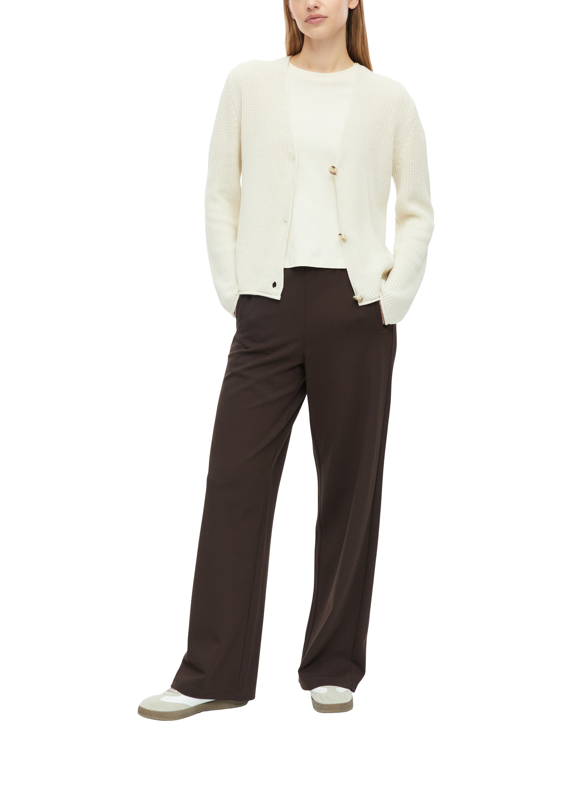 s.Oliver Strickjacke mit V-Ausschnitt
