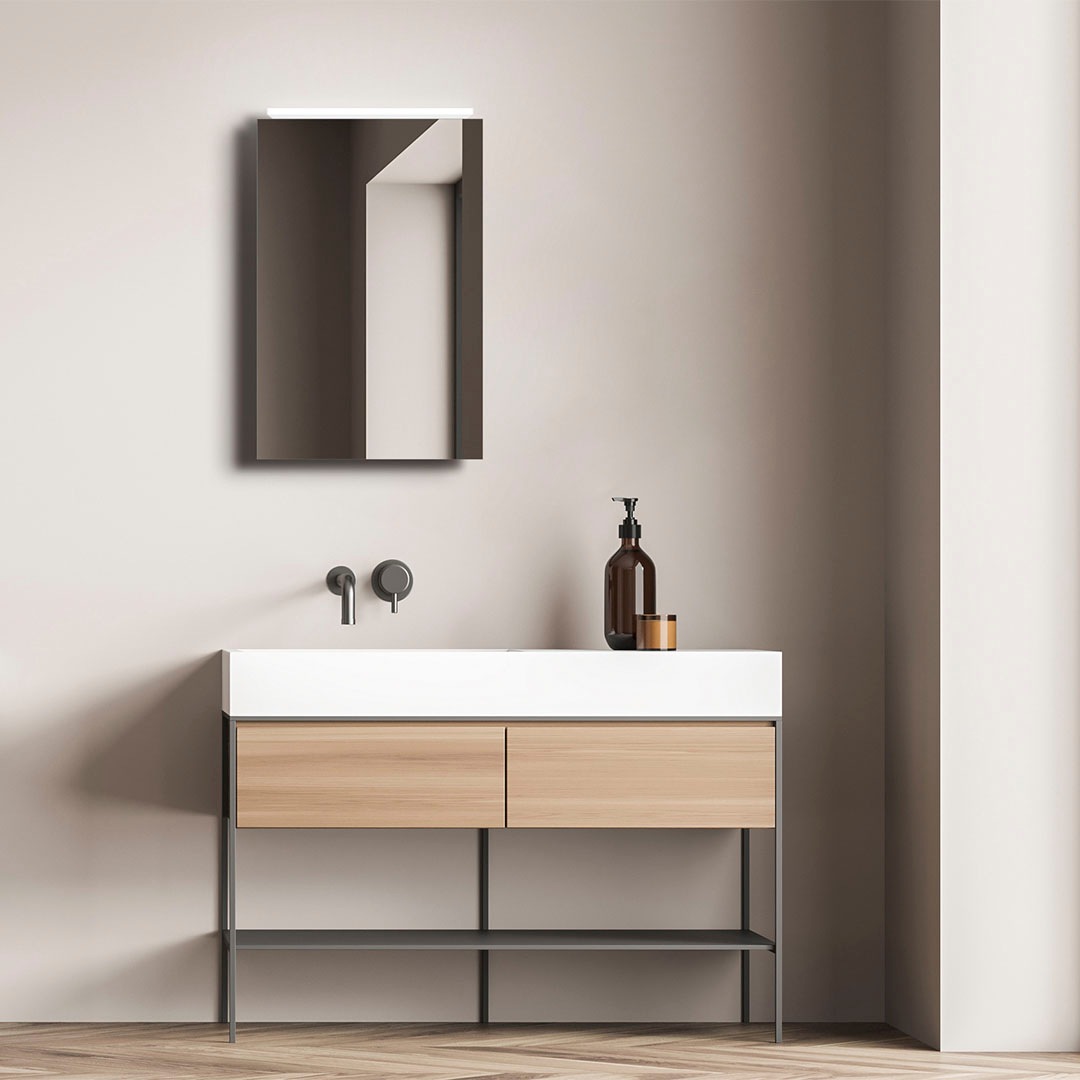 Talos Spiegelschrank »Silver Magic« mit LED-Beleuchtung, verschiedene Größen