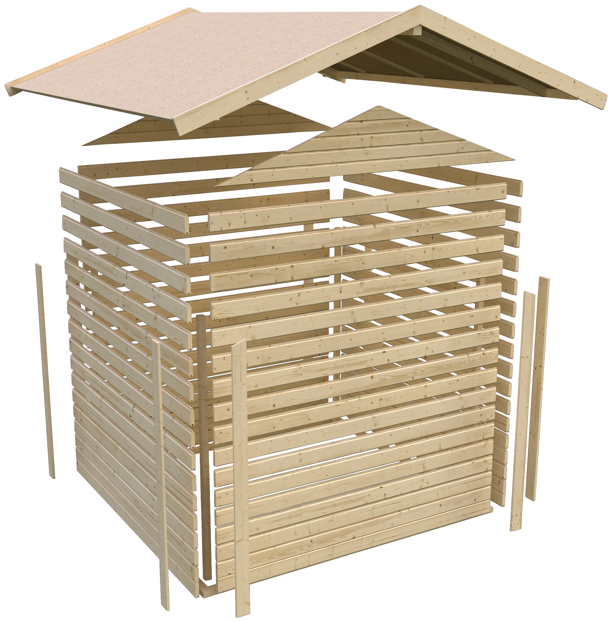 Karibu Gartenhaus »Amberg 3«