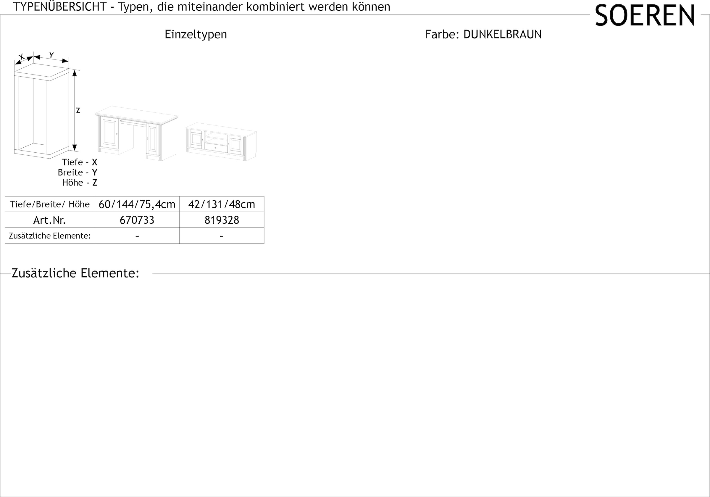 Home affaire Schreibtisch »Soeren«, aus massiver Kiefer, mit Tastaturauszug