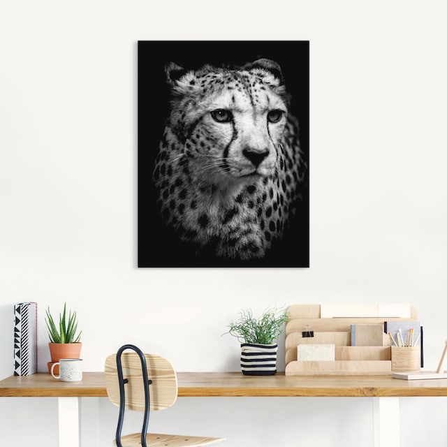 Artland Wandbild »Der Gepard«, Wildtiere, (1 St.) bequem bestellen