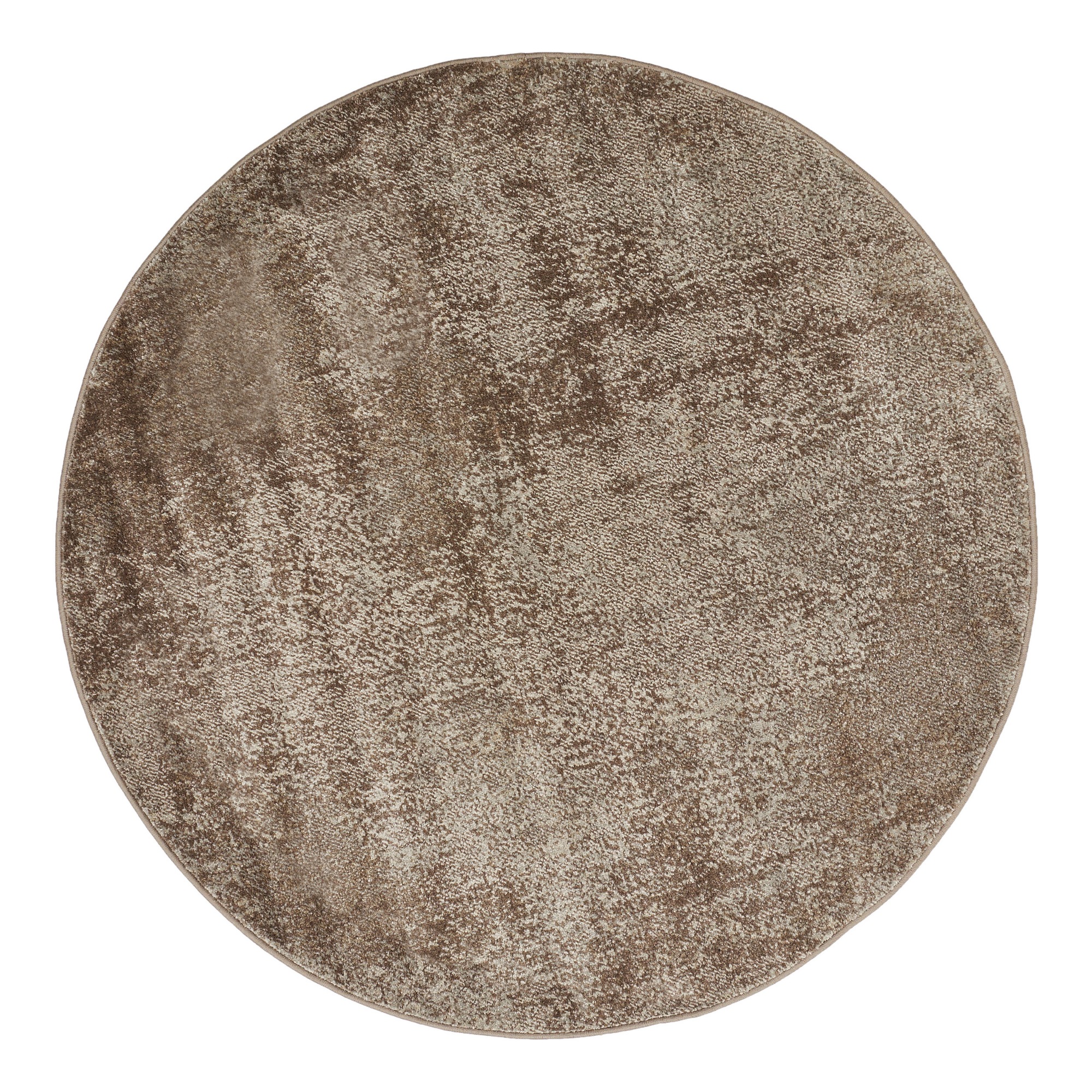 Andiamo Teppich »Luna«, rund, 7 mm Höhe, Kurzflor, modernes Design, ideal im Wohnzimmer & Schlafzimmer