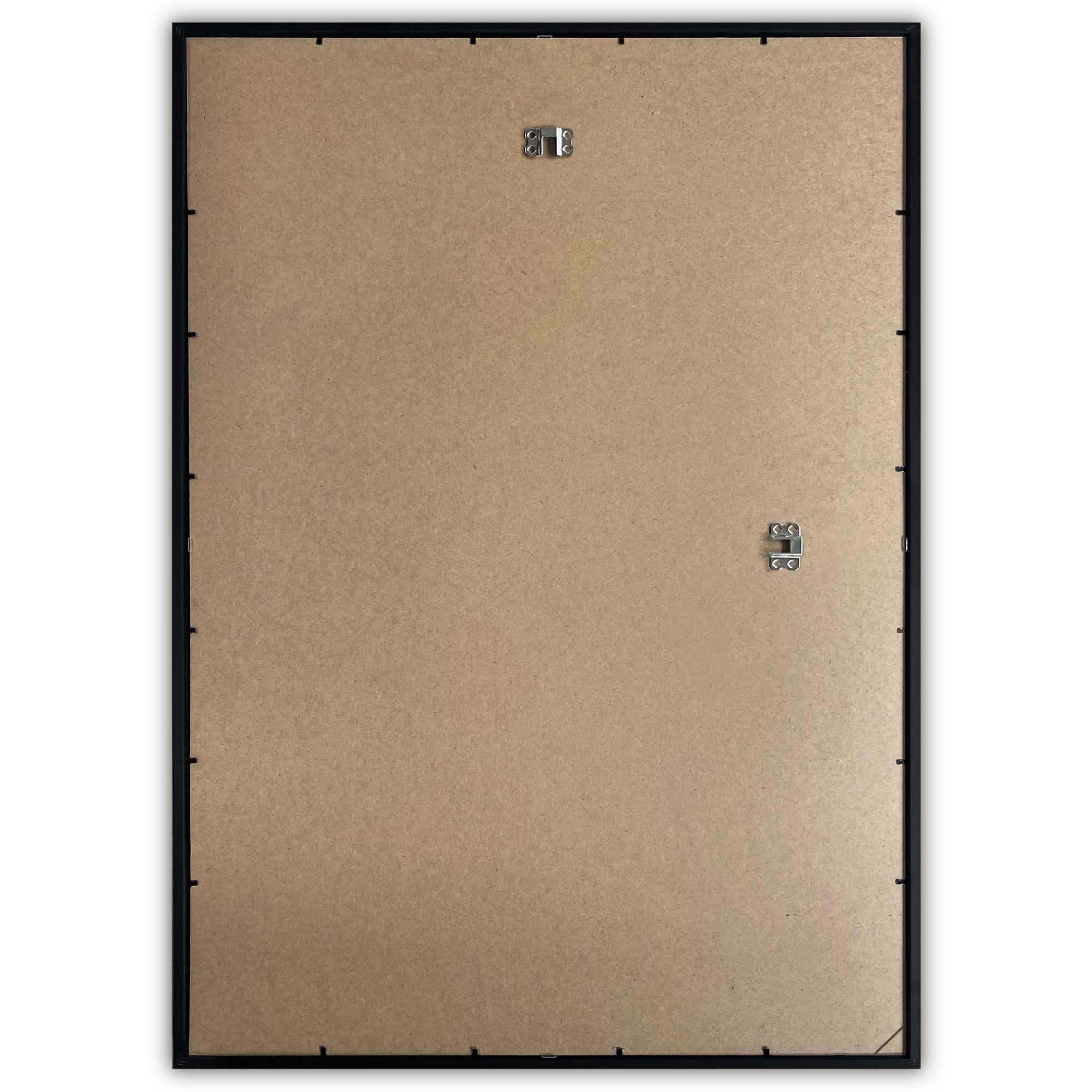 Reinders! Bilderrahmen »Poster 50x70 schwarz« 1 Stk. tlg. Wohnzimmer - Schwarz - MDF - Kein Thema - 53,5x73,5 cm