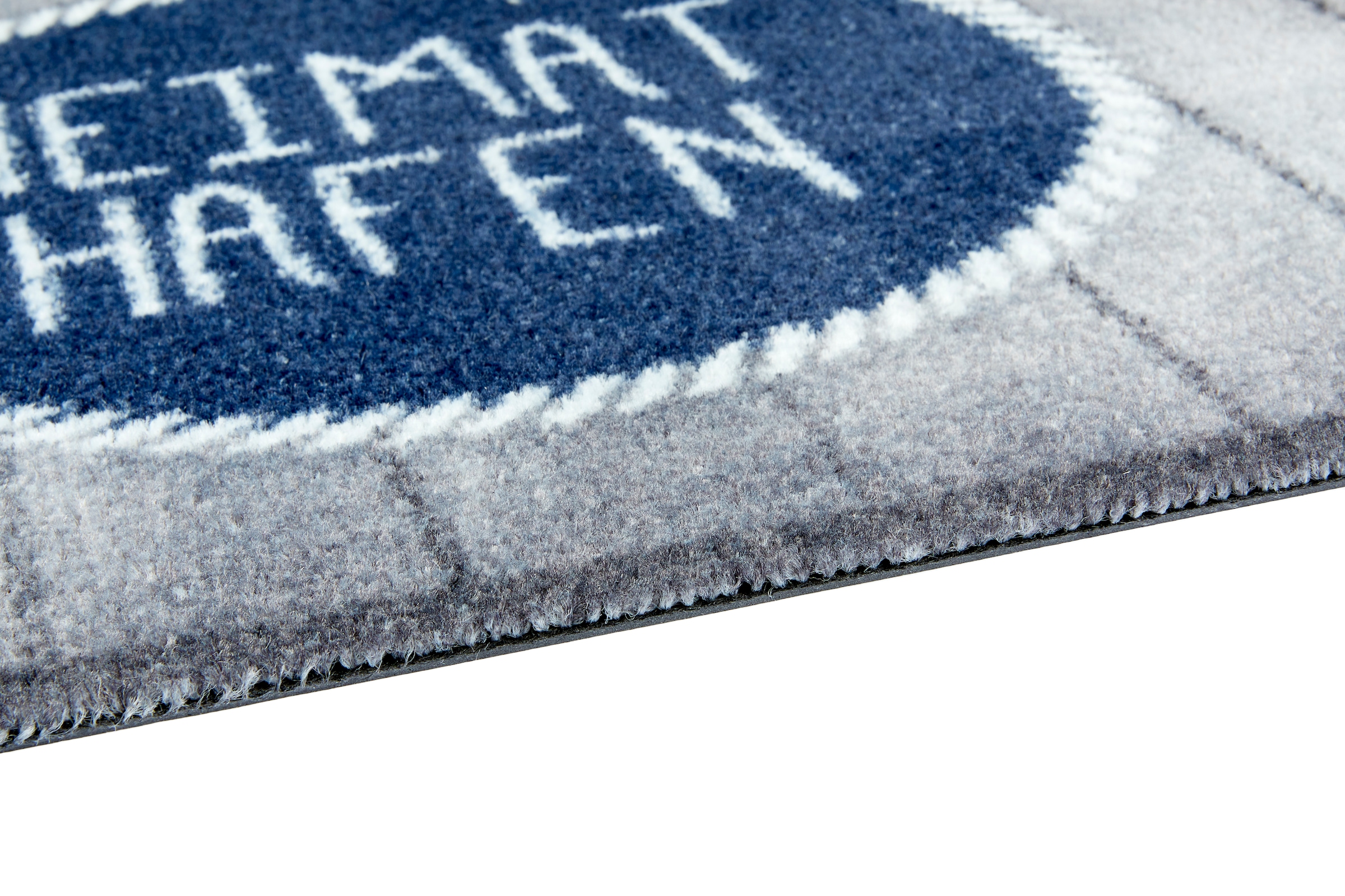 ASTRA Fußmatte »Deco Brush 1630«, rechteckig, 7 mm Höhe, Schmutzfangmatte, mit Spruch, In -und Outdoor geeignet