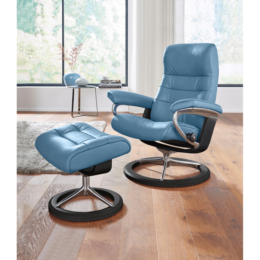 Stressless® Relaxsessel »Opal«, (Set, Relaxsessel mit Hocker)