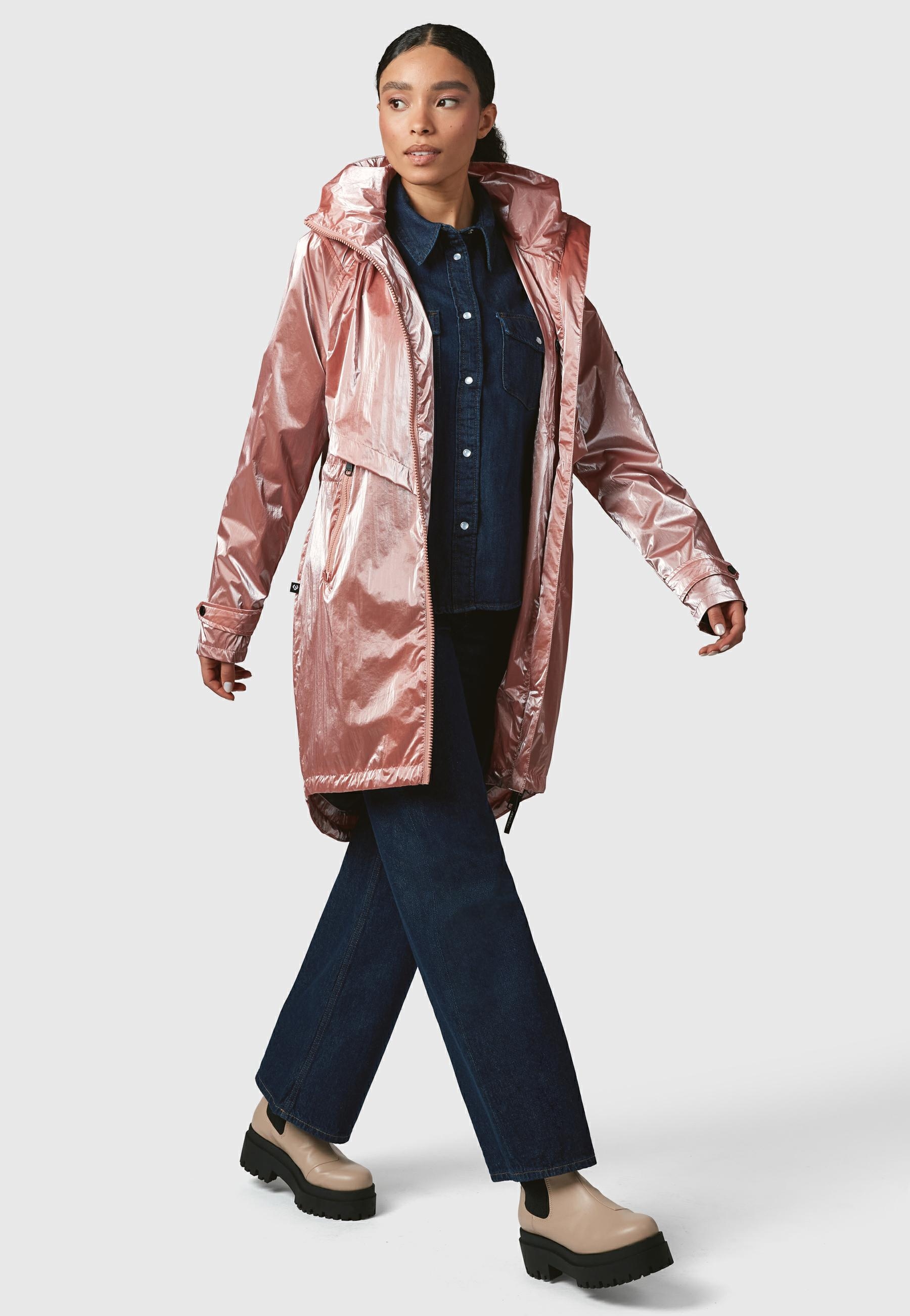 Ragwear Langmantel »Langmantel Frodik Shine«
